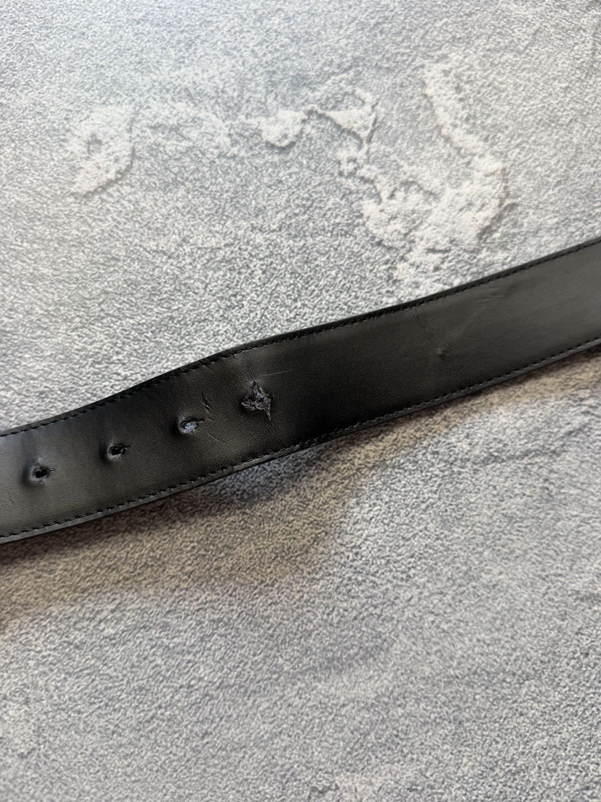 Versace Vintage Versace Belt Leather Style Luxury Size 44 - 8 Thumbnail