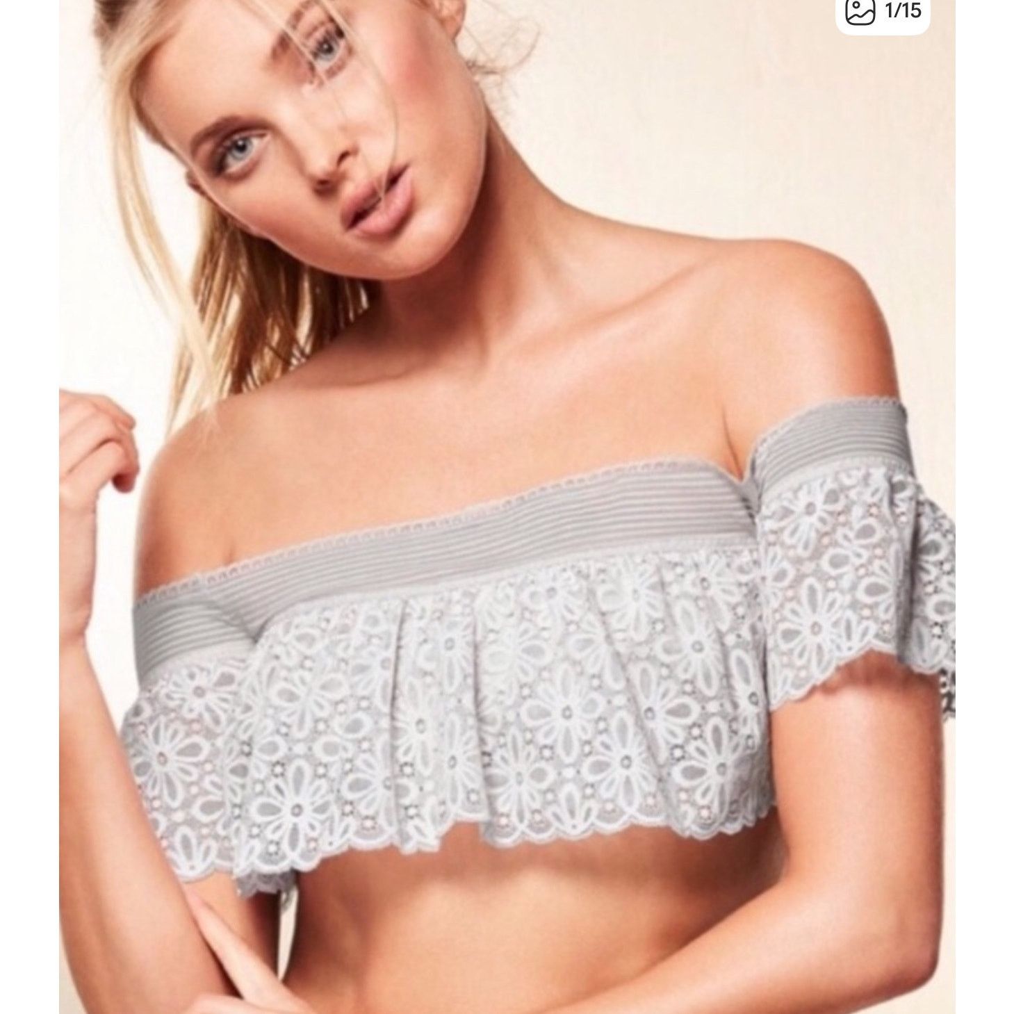Victoria's Secret Victoria’s Secret Very Sexy Off Shoulder Flounce Bralette Size S / US 4 / IT 40 - 1 Thumbnail