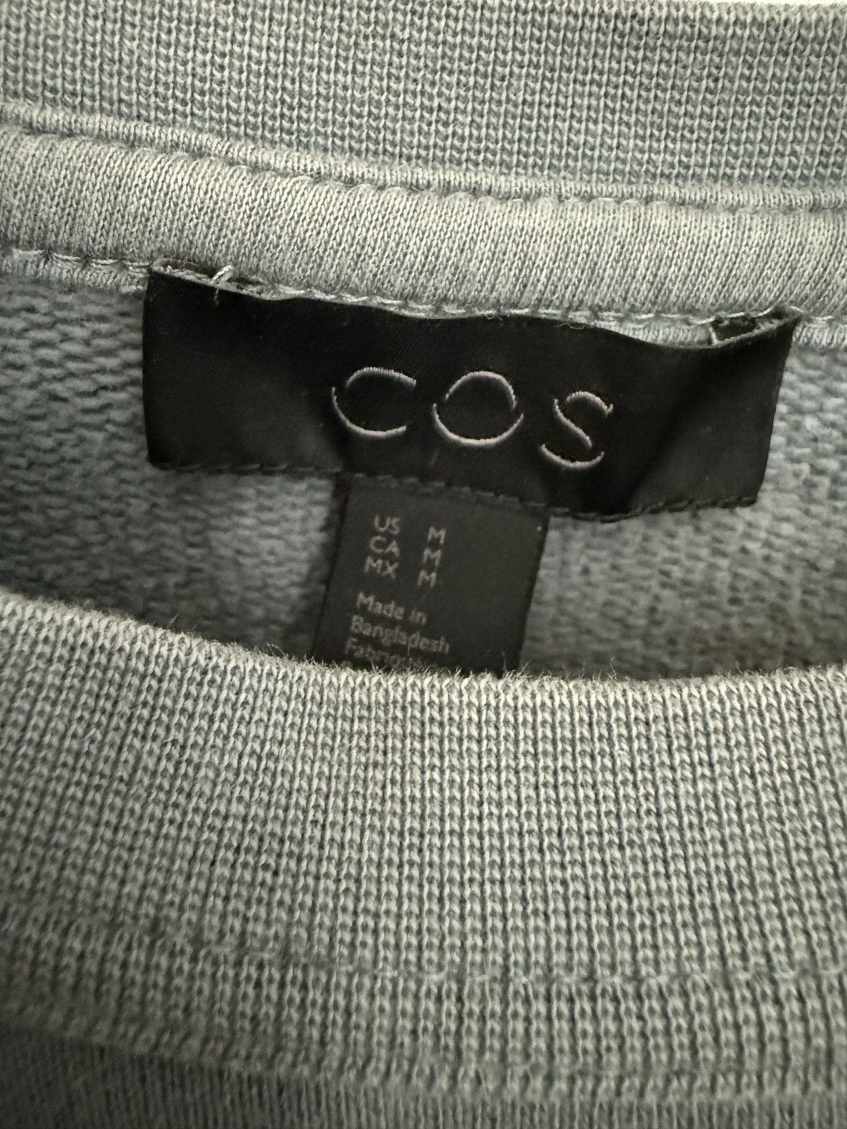 Cos Blue Crewneck Sweatshirt Size US M / EU 48-50 / 2 - 2 Thumbnail