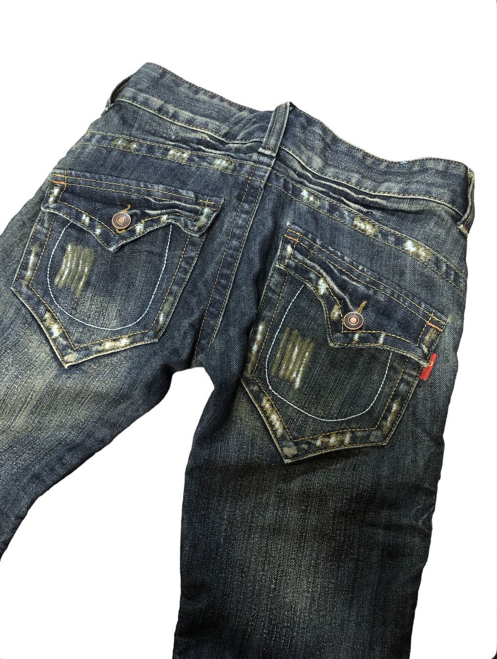 Designer × If Six Was Nine × Japanese Brand VINTAGE PM PANTOMIME DENIM JEANS Size 28" / US 6 / IT 42 - 8 Thumbnail