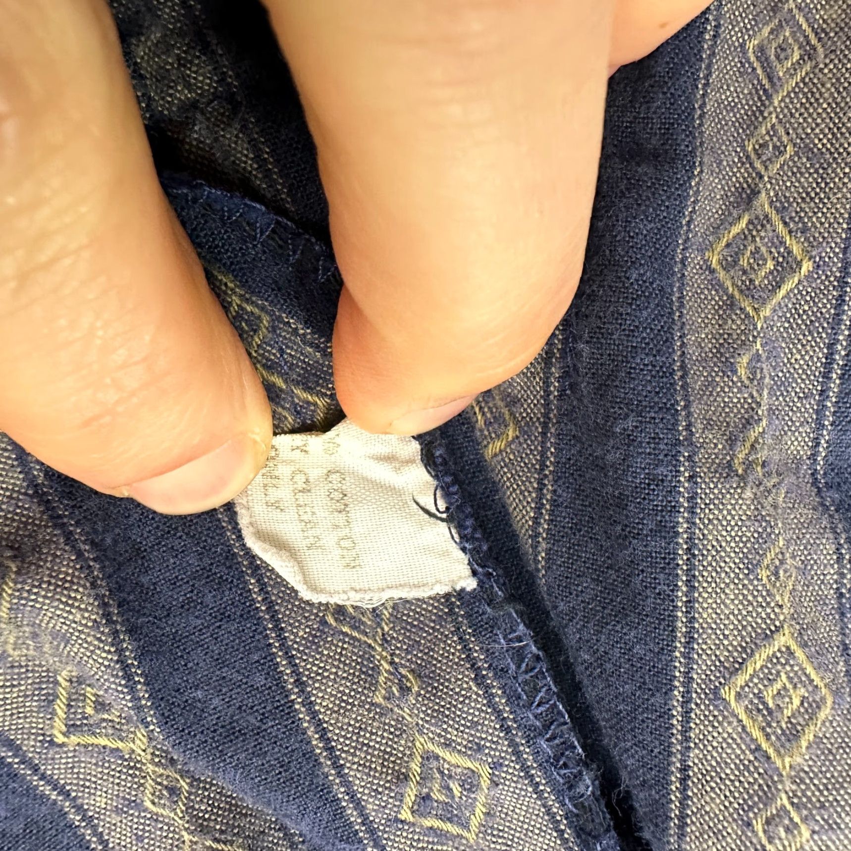 Vintage VINTAGE Townsend Button-Up Shirt Kimono Womens Small Blue Brown Striped Casual Size S / US 4 / IT 40 - 4 Thumbnail