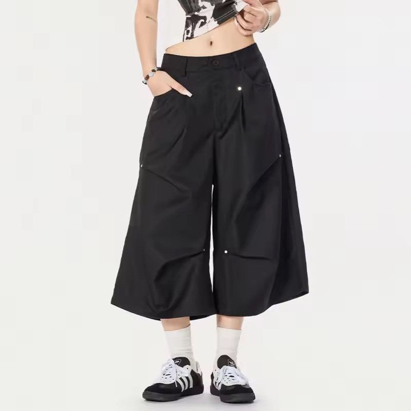 Japanese Brand Wide Leg Seven Quarter Pant Size US 32 / EU 48 - 3 Thumbnail