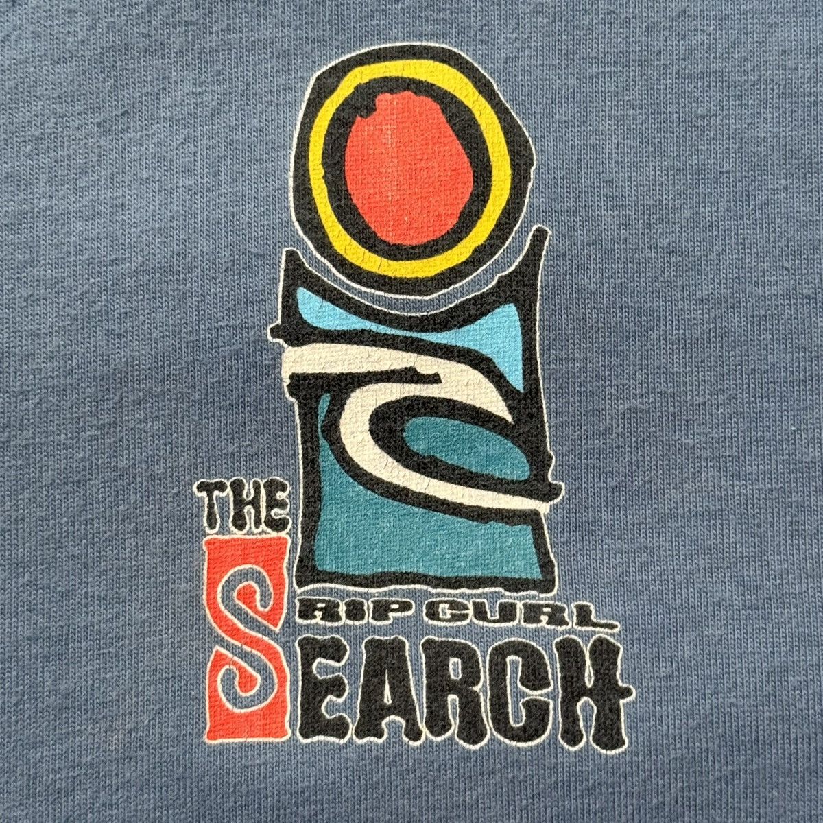 Rip Curl Vintage 90s Rip Curl The Search Surf T-Shirt Size US L / EU 52-54 / 3 - 6 Thumbnail