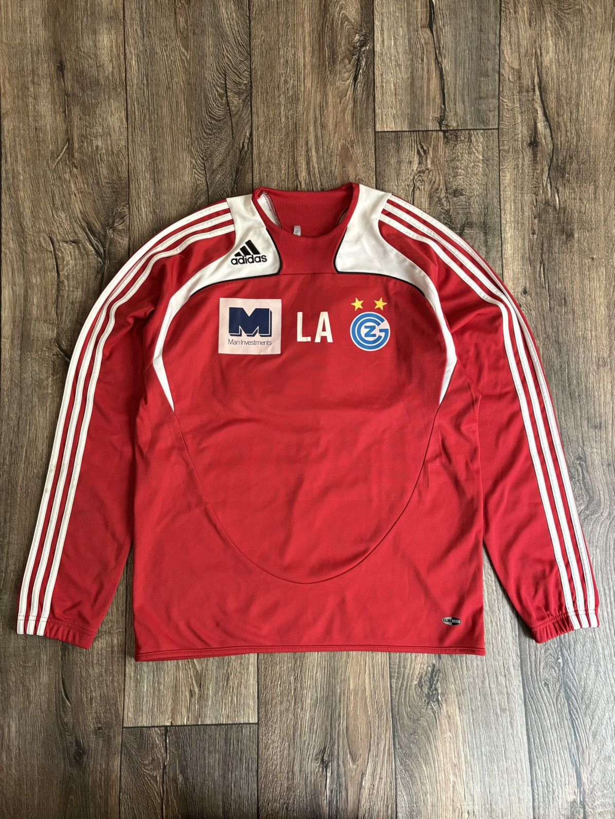 Adidas Zurich Vintage Training Player Issue Sweatshirt 2009