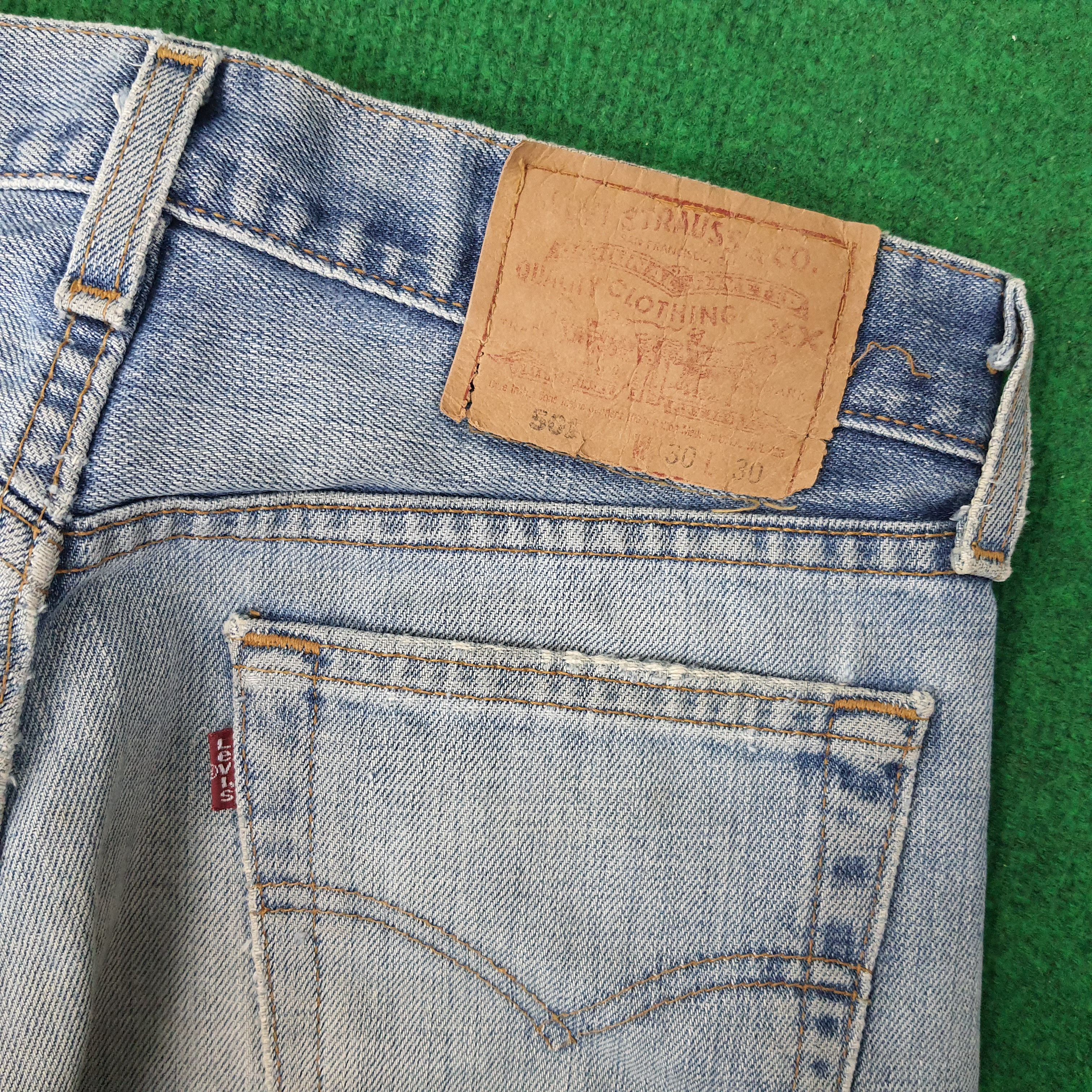 Levi's Vintage Levi's 501 Distressed Style Jeans C228N35 Size US 28 / EU 44 - 4 Thumbnail