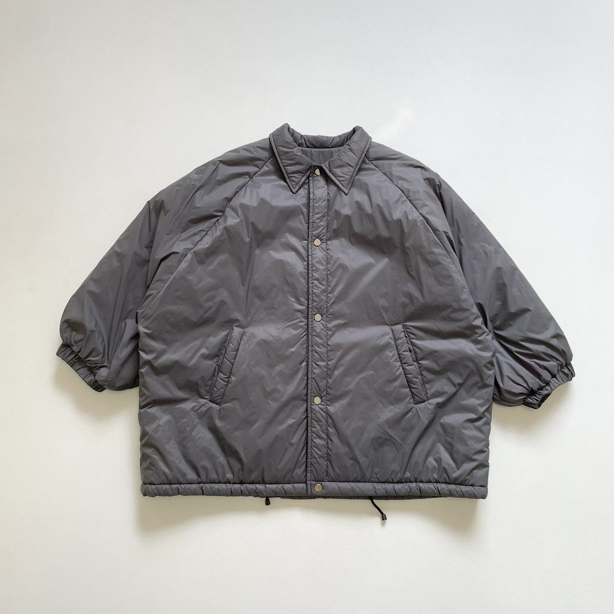 Willy Chavarria Sample Padded Nylon Boxy Coach Jacket Size US M / EU 48-50 / 2 - 1 Thumbnail