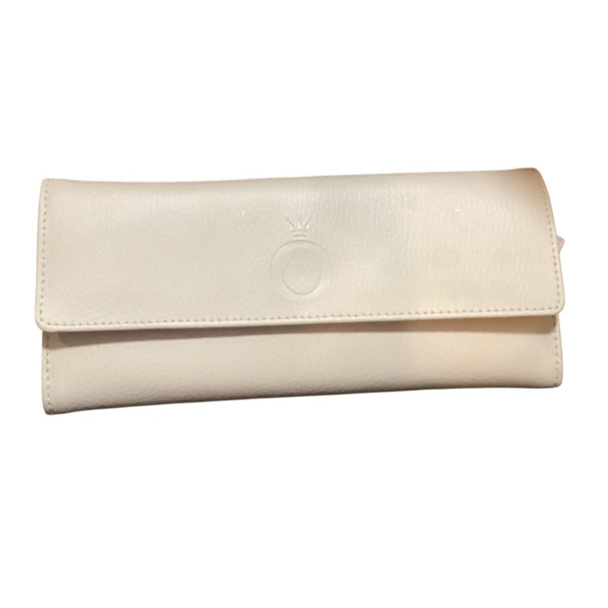 pandora Pandora Beige Jewelry Travel Case-Clutch Leather 10"x4.5"x1" Size ONE SIZE - 1 Thumbnail