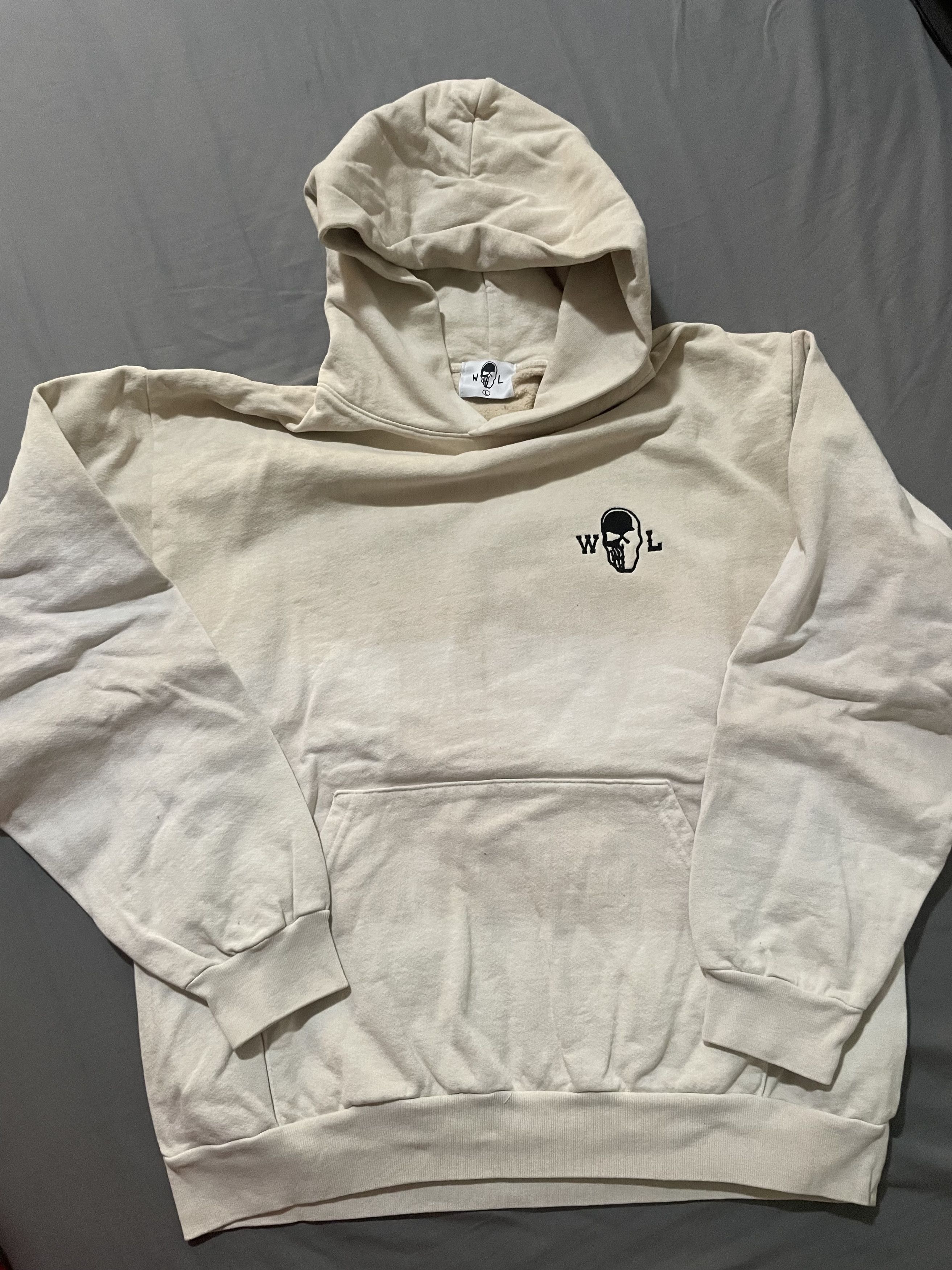 Warren Lotas Warren Lotas Large Beige Hooded Sweatshirt Hunt Never Ends Size US L / EU 52-54 / 3 - 4 Thumbnail