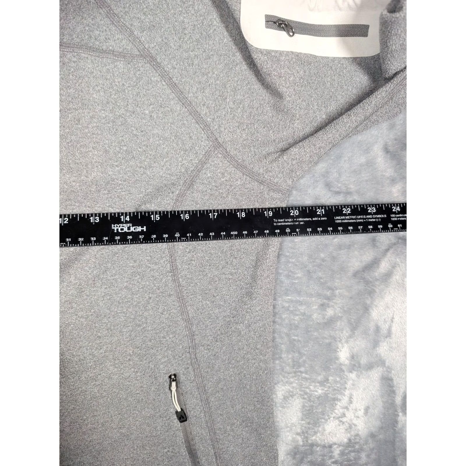 Eddie Bauer Eddie Bauer Jacket Womens Large Gray Fleece Full Zip Lightweight Outdoor Casual Size L / US 10 / IT 46 - 3 Thumbnail