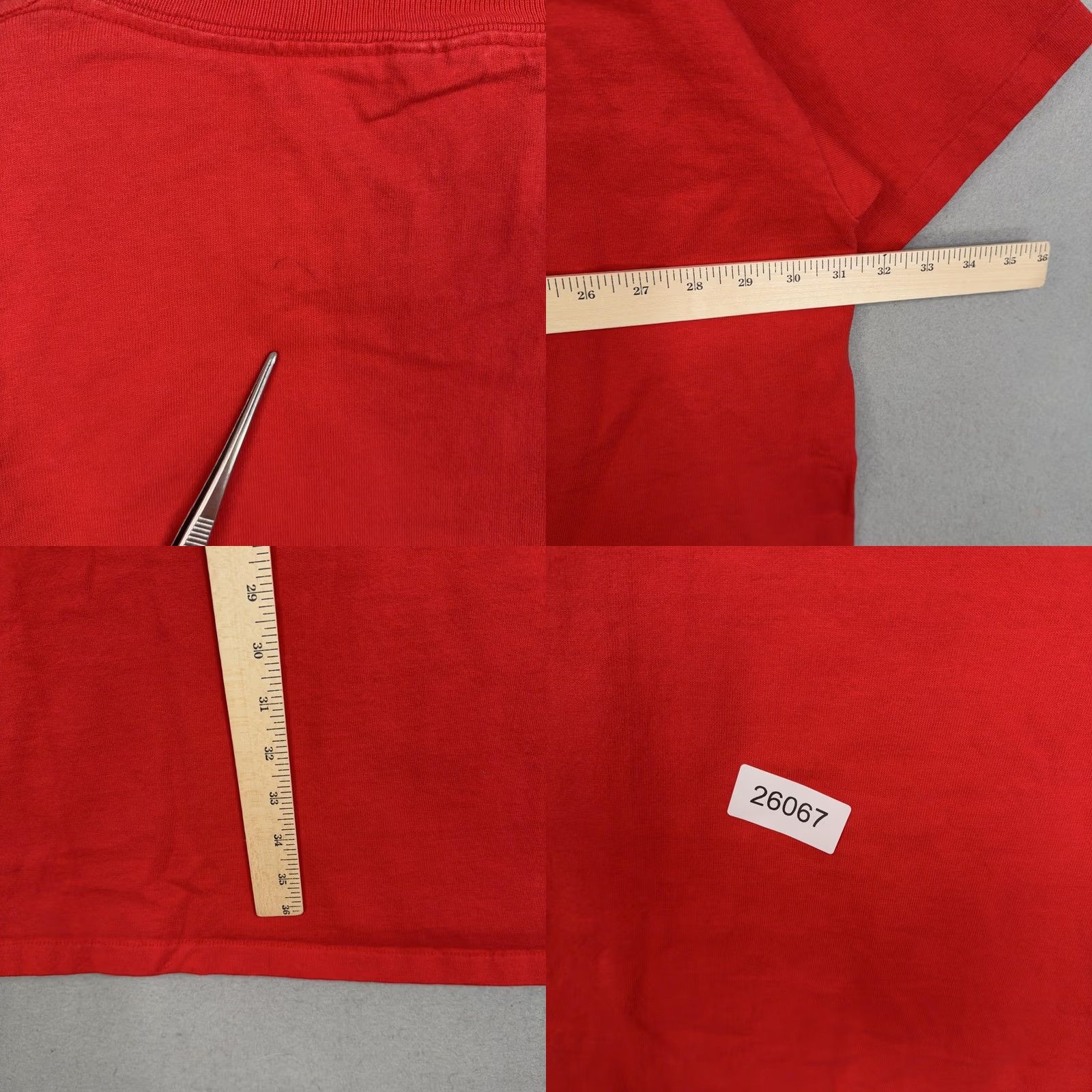 Vintage VINTAGE Kennedy Space Center Cal Cru Shirt Mens 5X Big Tall Red NASA Graphic Tee 90s Size US XXL / EU 58 / 5 - 8 Thumbnail