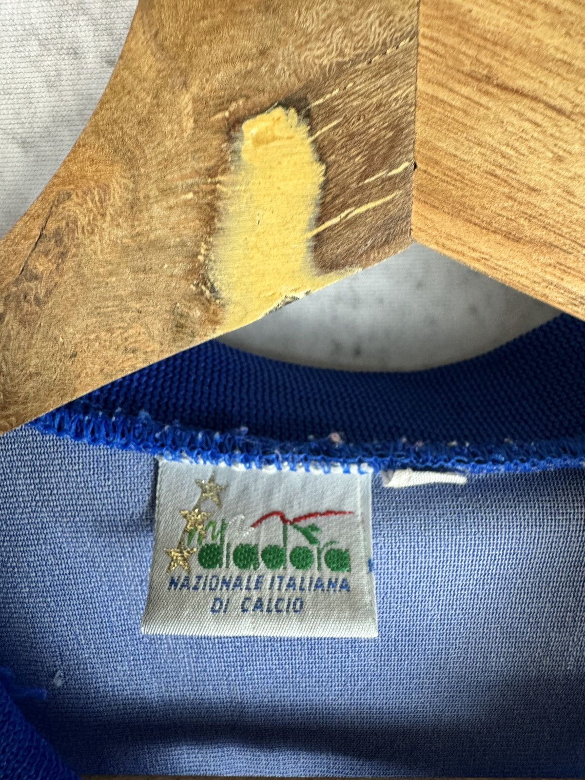 Diadora Vintage Italy 1987 Diadora world cup Azzurri soccer jersey Size US XXS / EU 40 - 5 Thumbnail