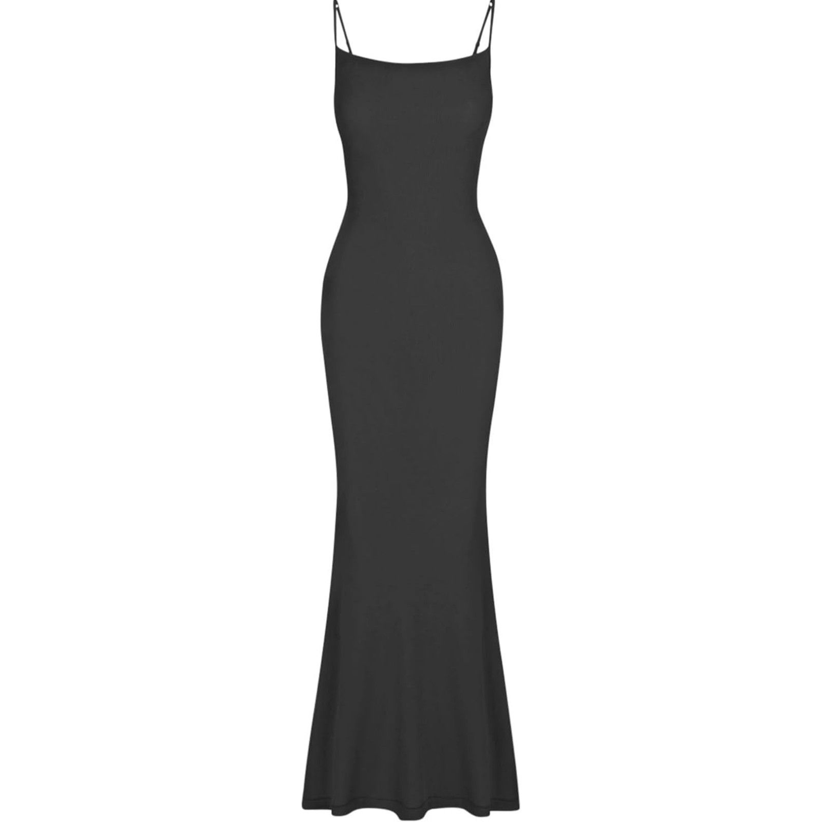 The Unbranded Brand Size XL Ribbed Lounge Slip Long Dress Backless Maxi Dress Size XL / US 12-14 / IT 48-50 - 3 Thumbnail