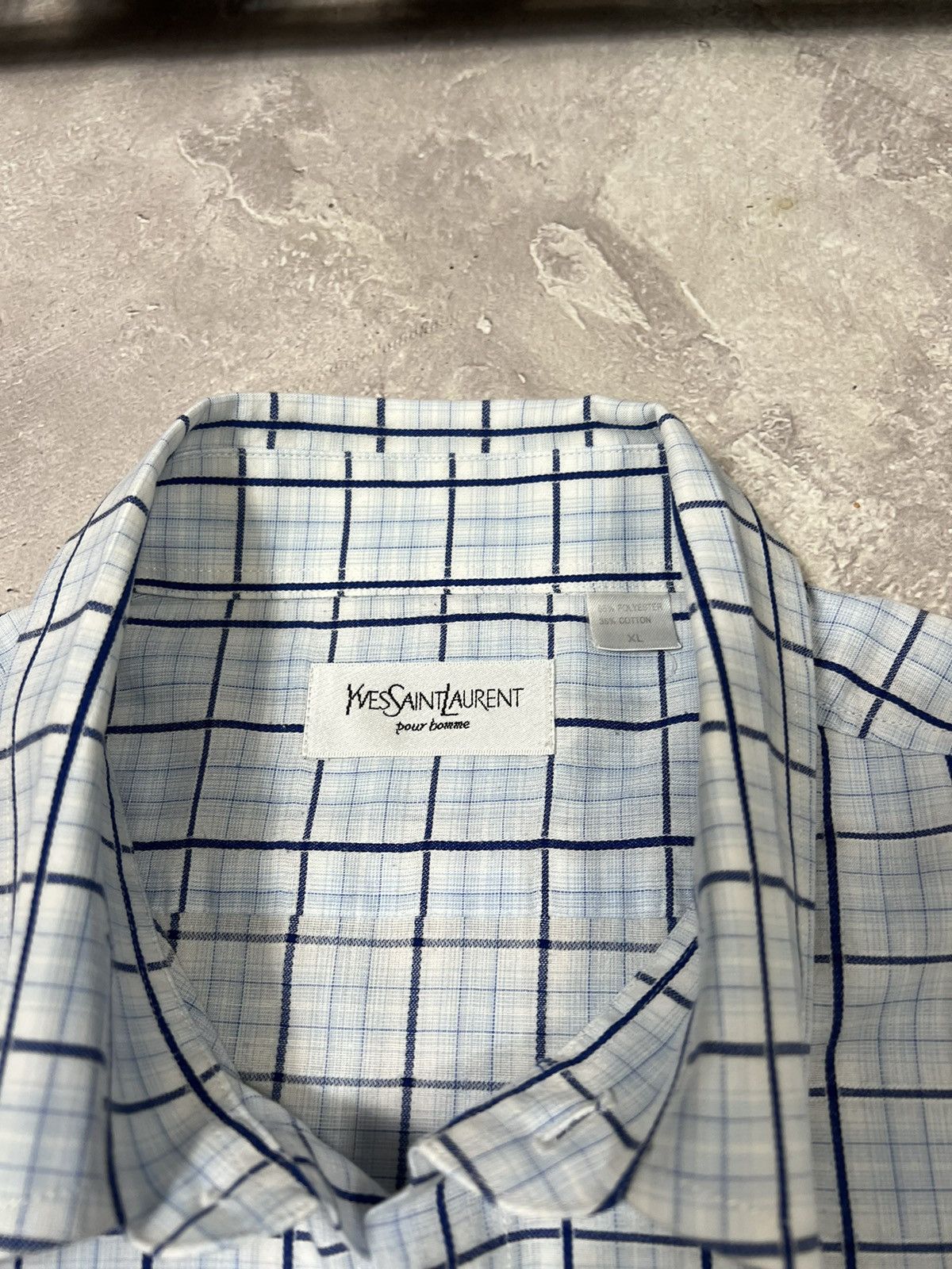 Yves Saint Laurent Vintage YSL y2k Shirt Size US XL / EU 56 / 4 - 4 Thumbnail