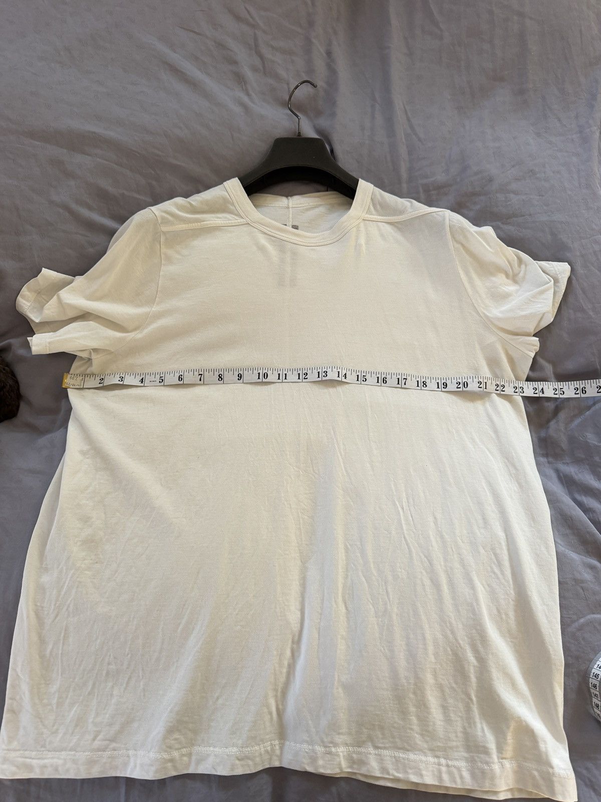 Rick Owens EDFU S/S 23 - MILK Tee Size US XXL / EU 58 / 5 - 6 Thumbnail