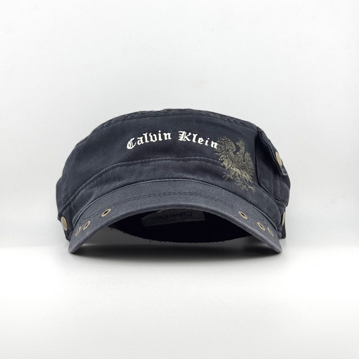 Calvin Klein Calvin Klein Y2K NYC Embroidery Logo Pocket Military Hat Size ONE SIZE - 1 Thumbnail