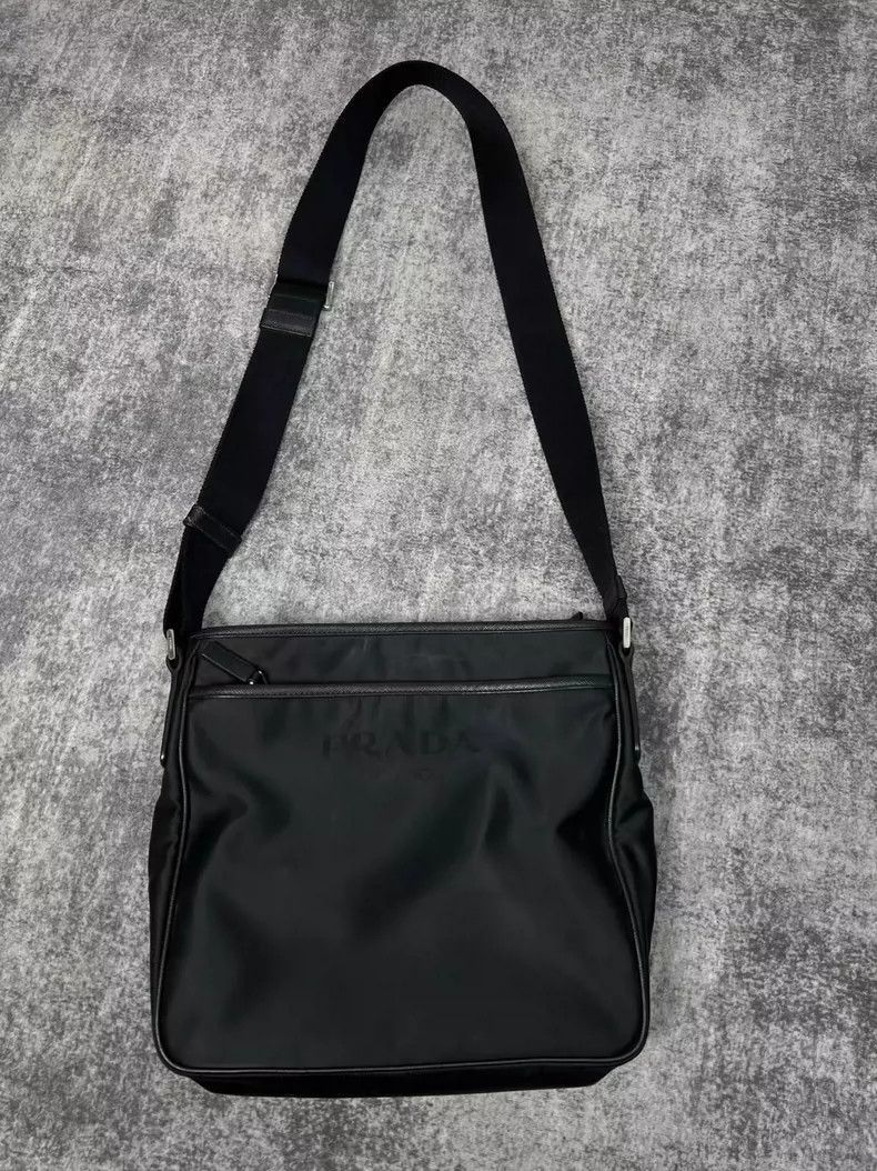 Prada PRADA Nylon Triangle Logo Crossbody Bag -2505 Size ONE SIZE - 2 Thumbnail