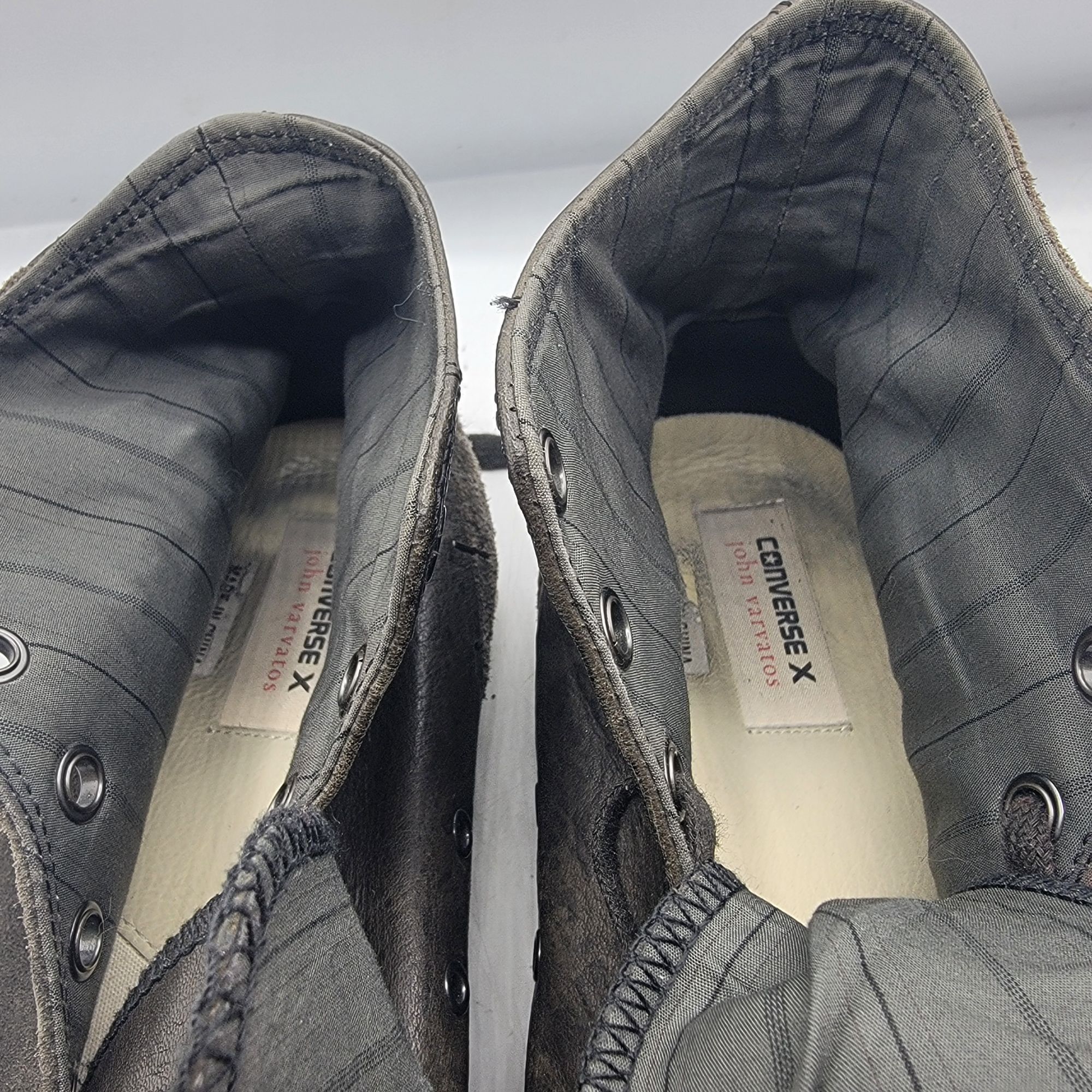 Converse × John Varvatos Converse x John Varvatos Hi Staple Beluga Turtledove Mens 12 Size US 12 / EU 45 - 9 Thumbnail