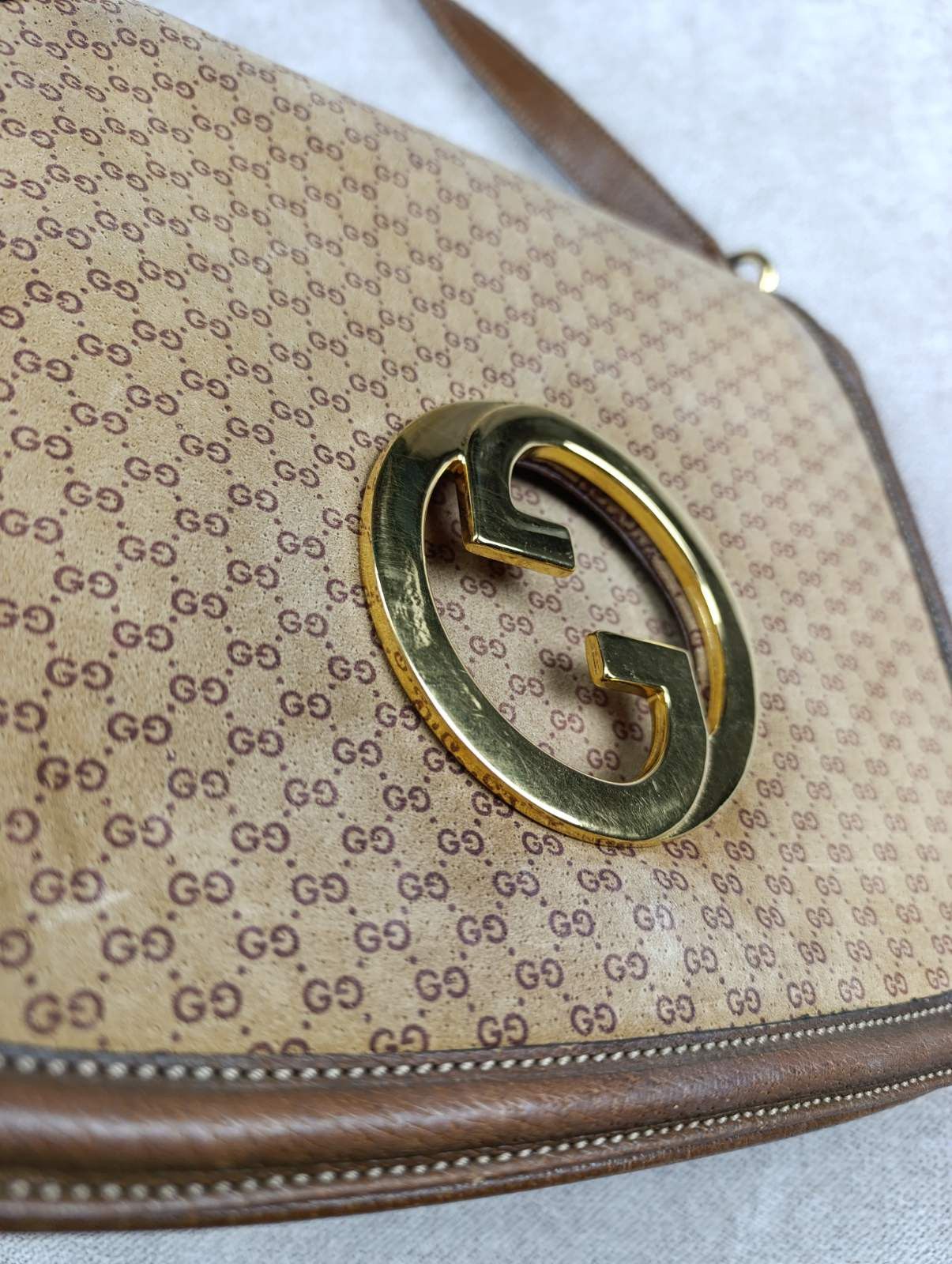 Gucci Vintage Gucci GG Canvas Print Blondie Bag Shoulder Bag Size ONE SIZE - 6 Thumbnail