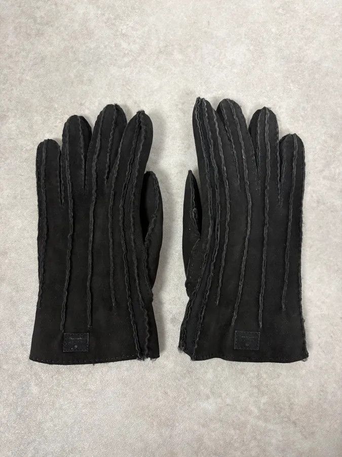 Gucci 2000s Gucci Black Velvet Gloves Size ONE SIZE - 3 Thumbnail