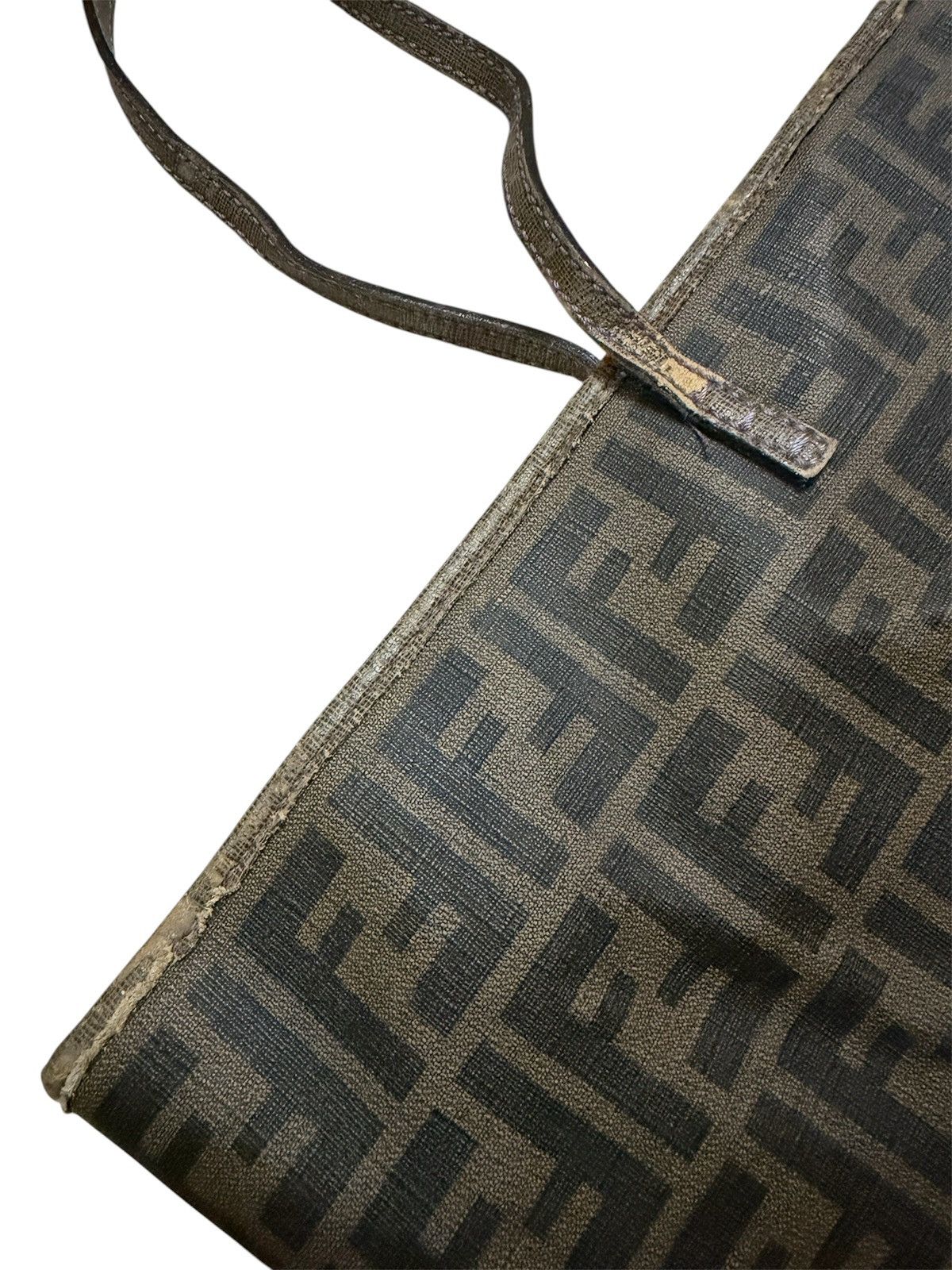 Fendi Authentic Fendi Zucca Monogram Canvas Tote Bag Size ONE SIZE - 5 Thumbnail