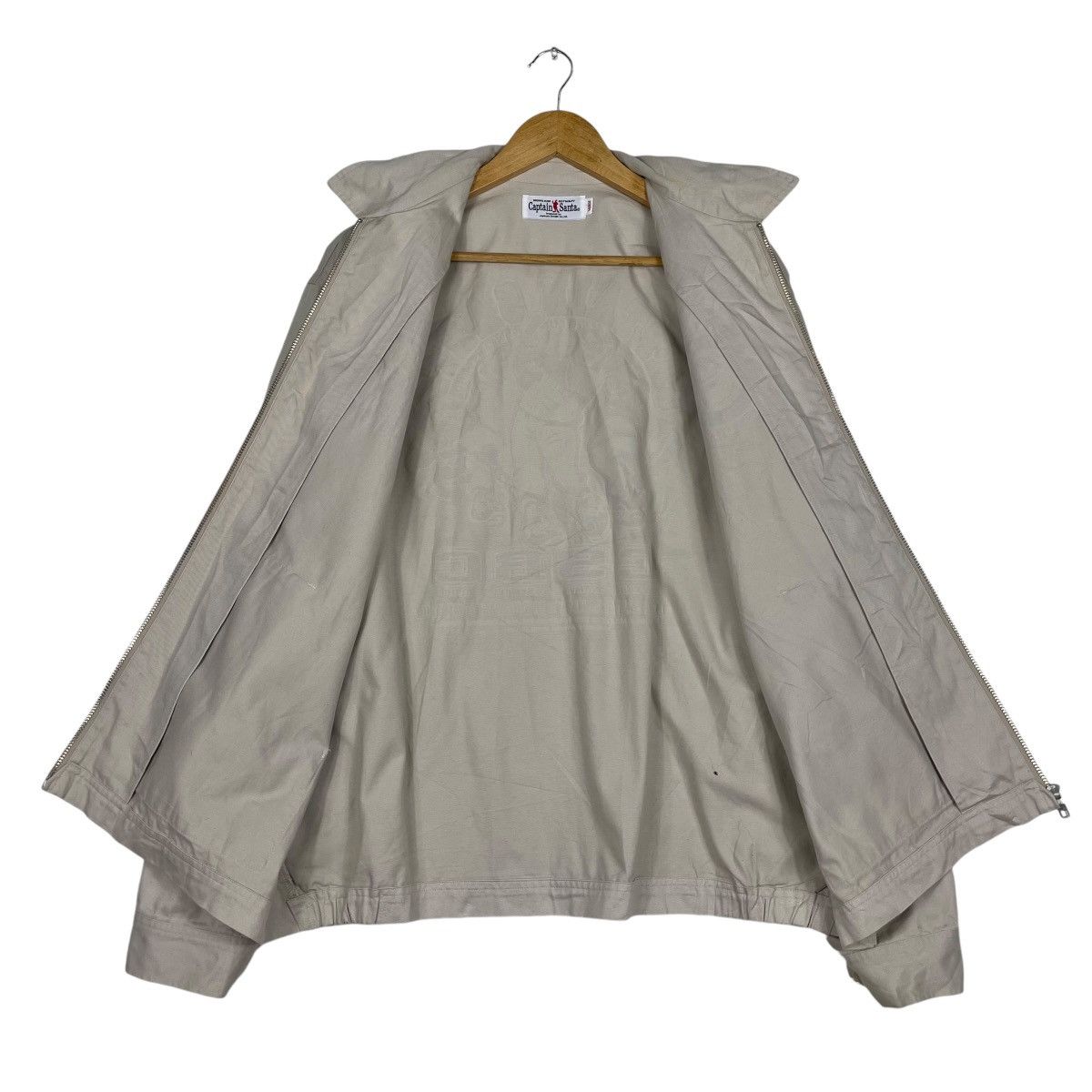 Cartoon Network × Japanese Brand × Vintage 💥VTG CAPTAIN SANTA WORKER LIGHT JACKET Size US L / EU 52-54 / 3 - 11 Thumbnail