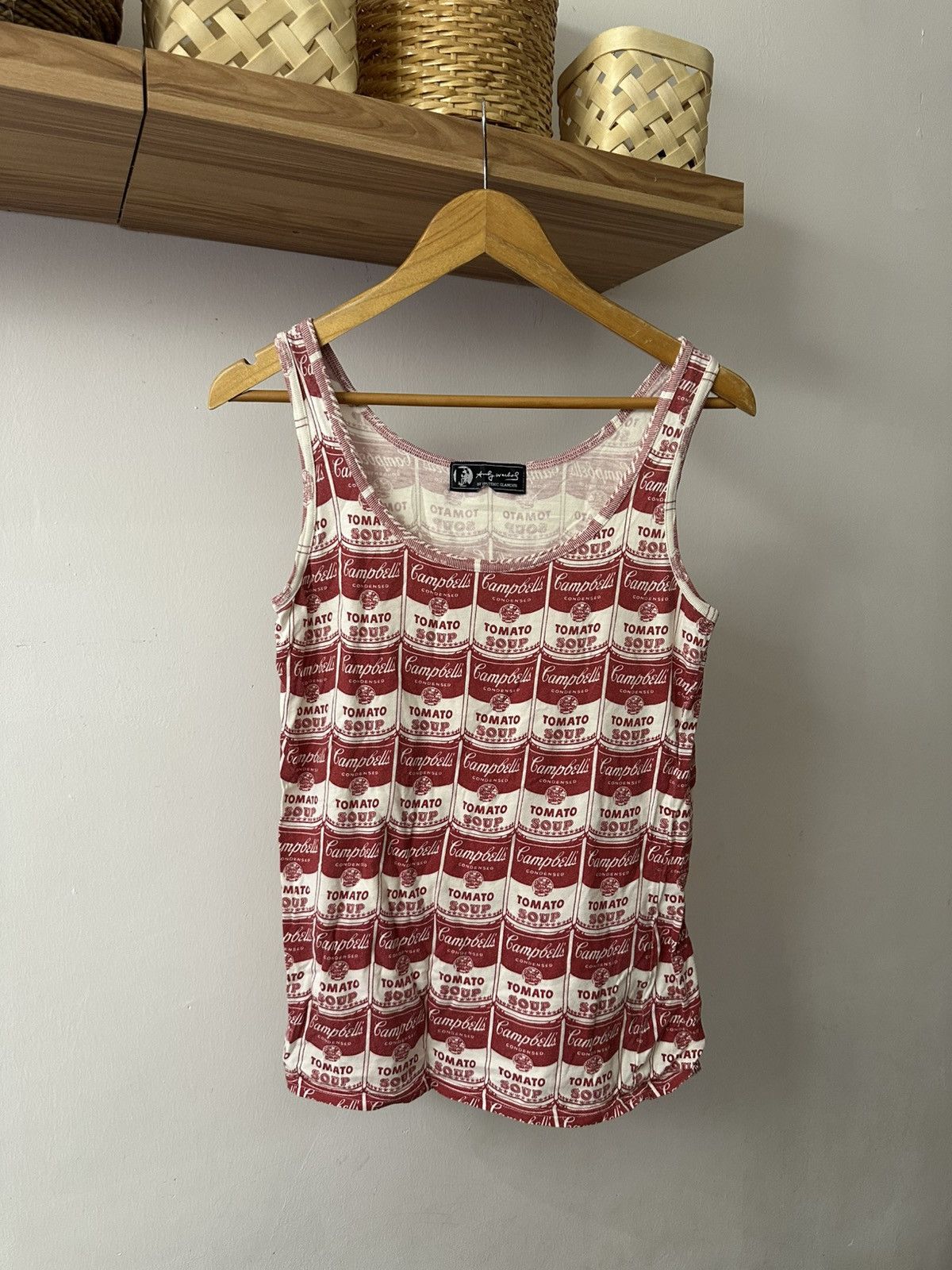 Andy Warhol × Hysteric Glamour Hysteric Glamour x Andy Warhol Campbell Tomato Soup Tank Top Size US S / EU 44-46 / 1 - 1 Thumbnail