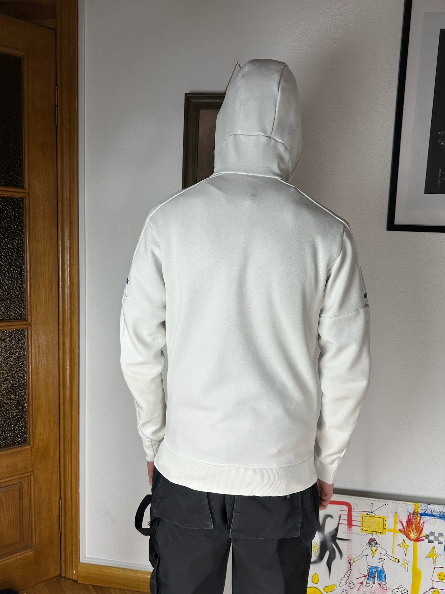 Adidas Vintage Real Madrid Zip Hoodie Soccer Jersey Football Rare Size US M / EU 48-50 / 2 - 7 Thumbnail