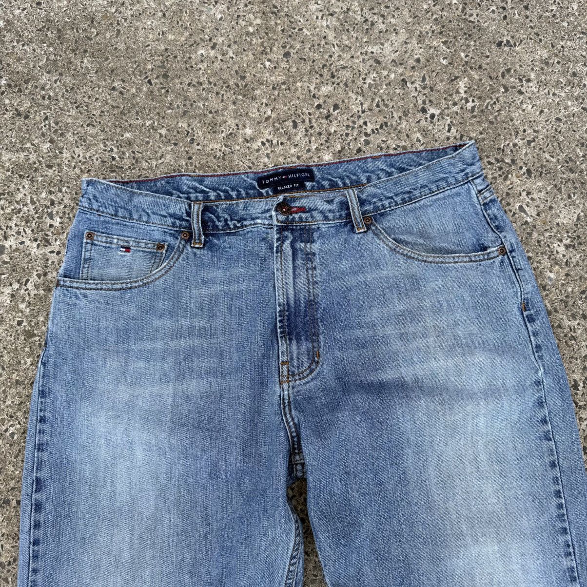 Tommy Hilfiger Tommy Hilfiger Men’s Jeans 38x30 Light Blue Baggy Size US 38 / EU 54 - 3 Thumbnail