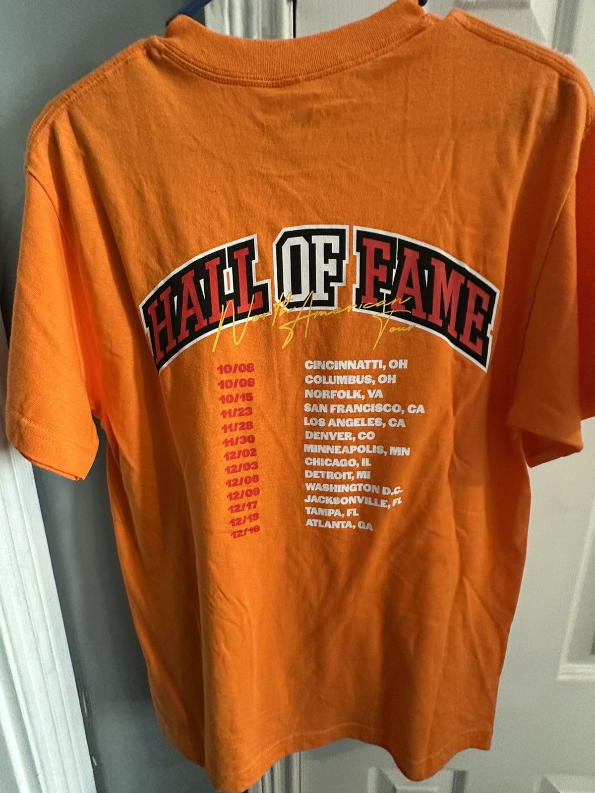 Hall Of Fame Capalot Hall Of Fame Polo G Orange Tee Men's Small BRAND NEW Size US S / EU 44-46 / 1 - 2 Thumbnail