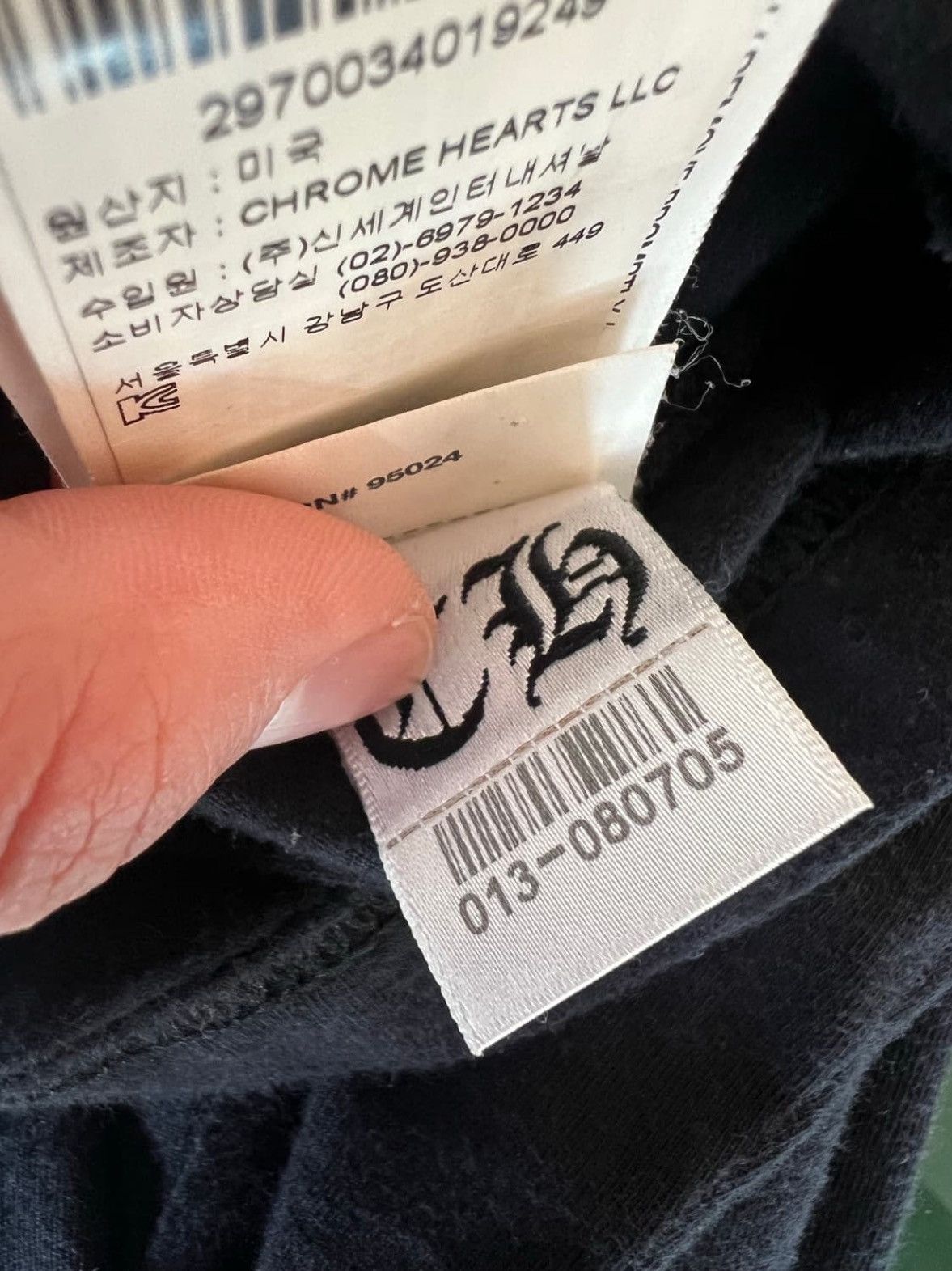 Chrome Hearts Cross Longsleeve Size US XL / EU 56 / 4 - 6 Thumbnail