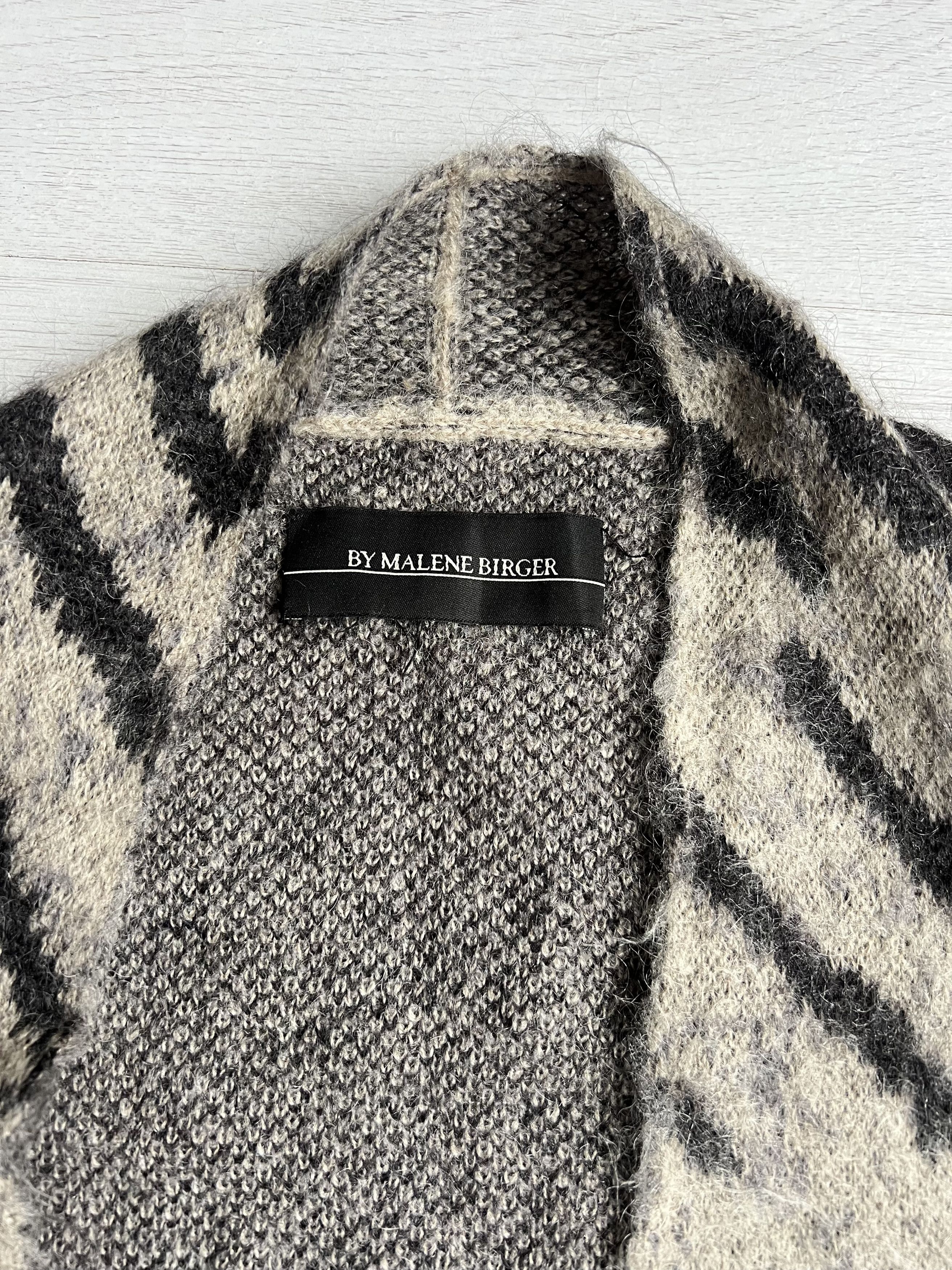 By Malene Birger By Malene Birger Wiola jacquard-knit cardigan Size L / US 10 / IT 46 - 2 Thumbnail