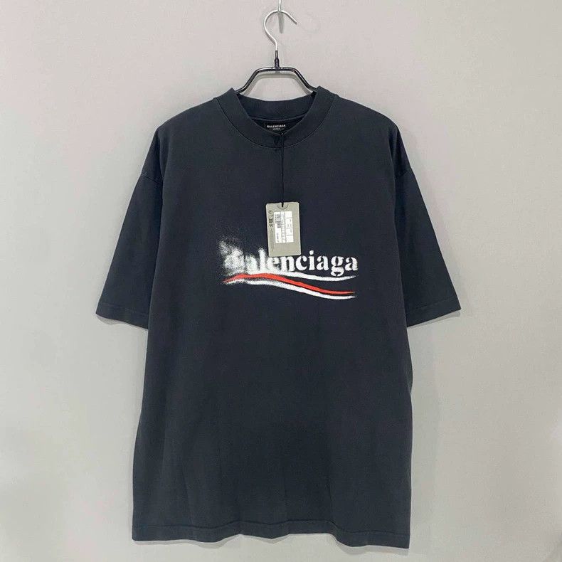 Balenciaga Balenciaga Dissolved cola short sleeve Size US M / EU 48-50 / 2 - 1 Thumbnail