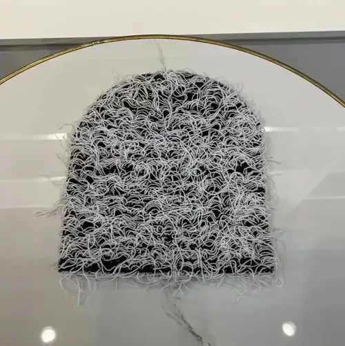 Japanese Brand Distressed Knitted Beanie Size ONE SIZE - 2 Thumbnail