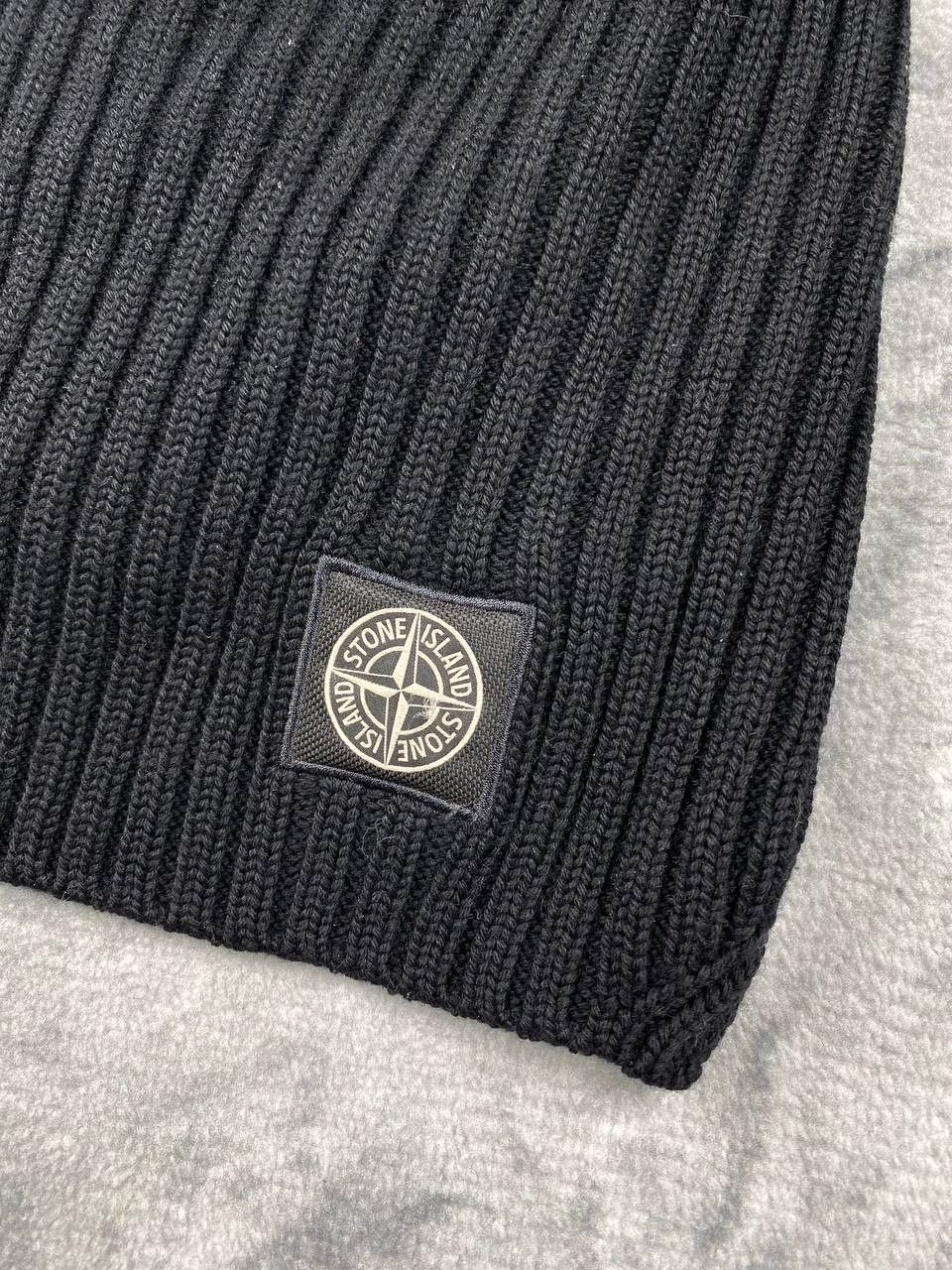 Stone Island Stone Island Balaclava Wool Nylon Metal Hat Beanie Men Black Size ONE SIZE - 10 Thumbnail