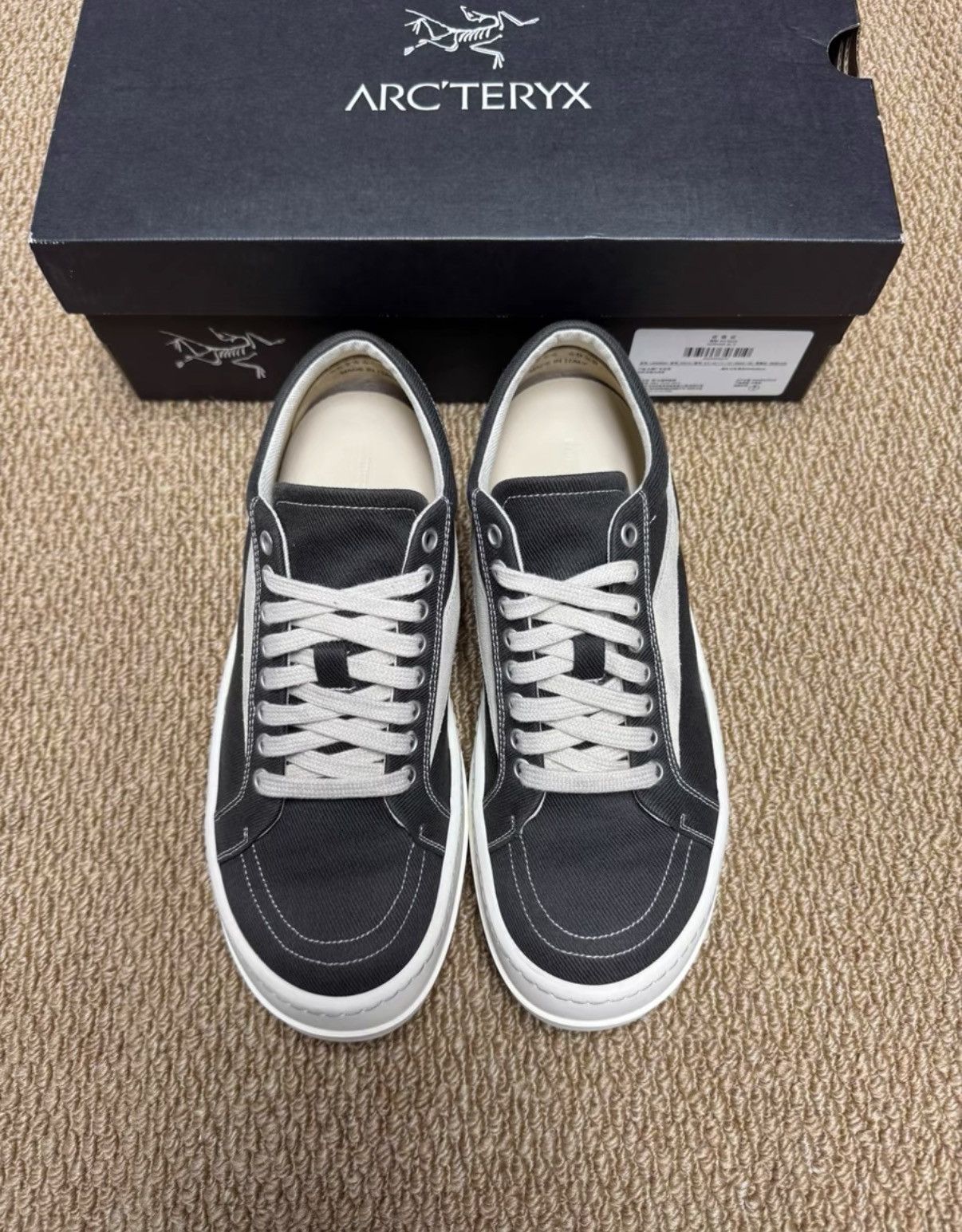 Rick Owens Rick Owens DRKSHDW Low Top Canvas Sneakers K37 Size US 7.5 / EU 40-41 - 8 Thumbnail