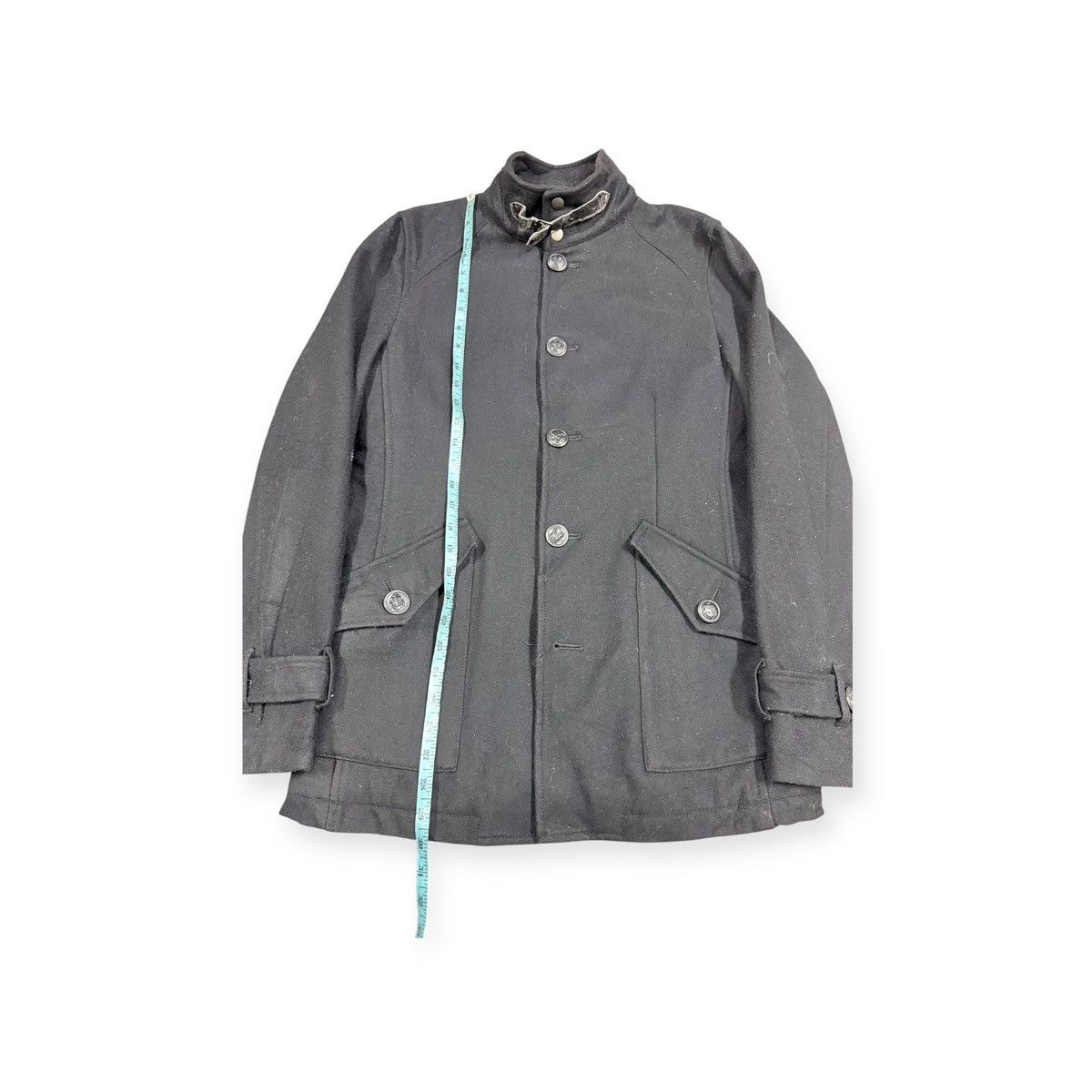 PPFM Vtg🔥PPFM Wool Blend Buttoned Parka Jacket Size US XL / EU 56 / 4 - 13 Thumbnail