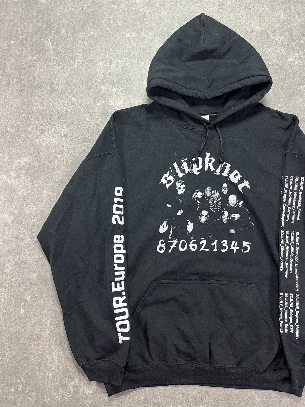 Slipknot Slipknot 2019 Europe Tour Printed Hoodie XL Metal Rock Band Size US XL / EU 56 / 4 - 3 Thumbnail