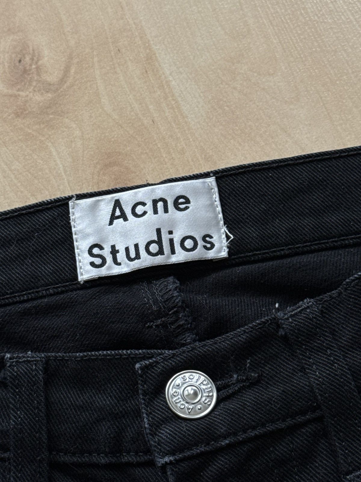 Acne Studios Acne Studios max copp noir skinny denim jeans Size US 30 / EU 46 - 3 Thumbnail