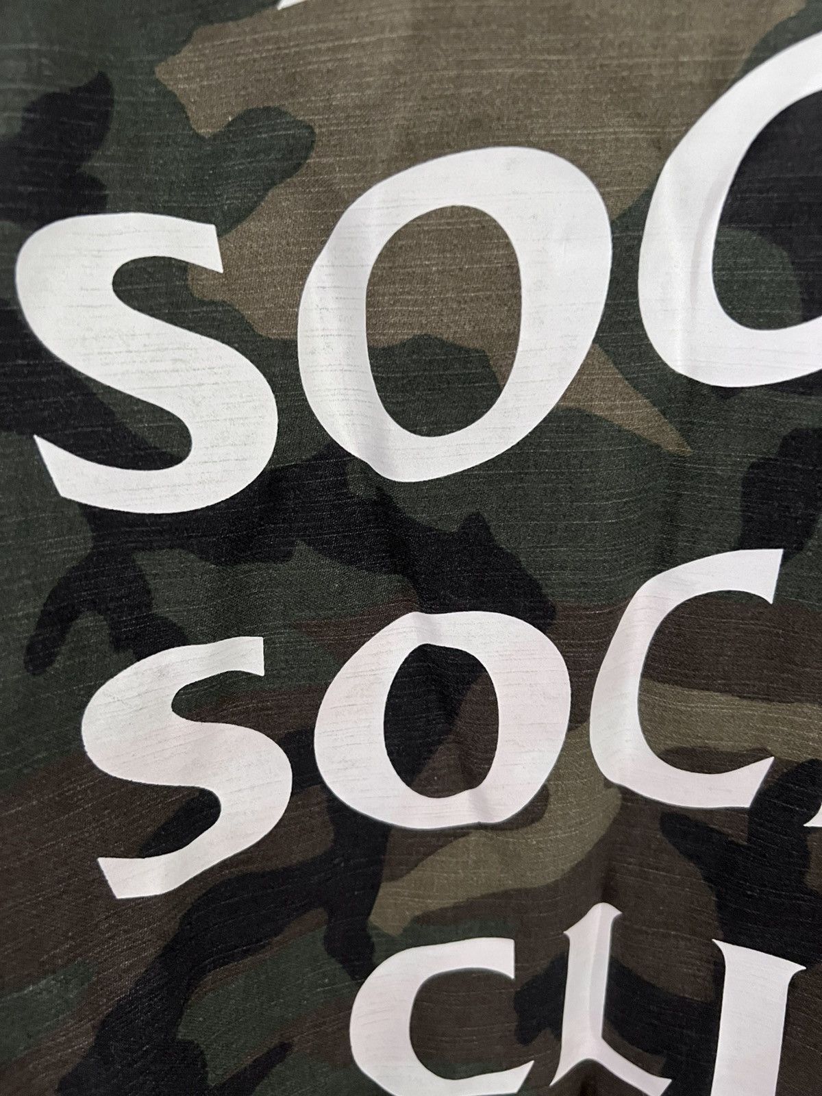 Anti Social Social Club ASSC X Alpha Industries Camo Bomber Jacket Size US XXL / EU 58 / 5 - 3 Thumbnail