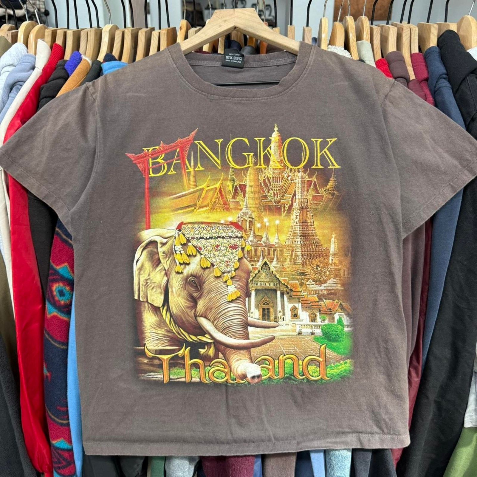 Other Vintage Bangkok Thailand Elephant Shirt With Cool Graphic Size US L / EU 52-54 / 3 - 1 Thumbnail