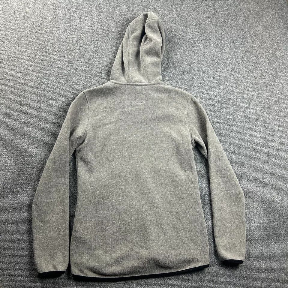Orage Orage Jacket Womens Medium Gray Full Zip Hooded Fleece Size M / US 6-8 / IT 42-44 - 5 Thumbnail