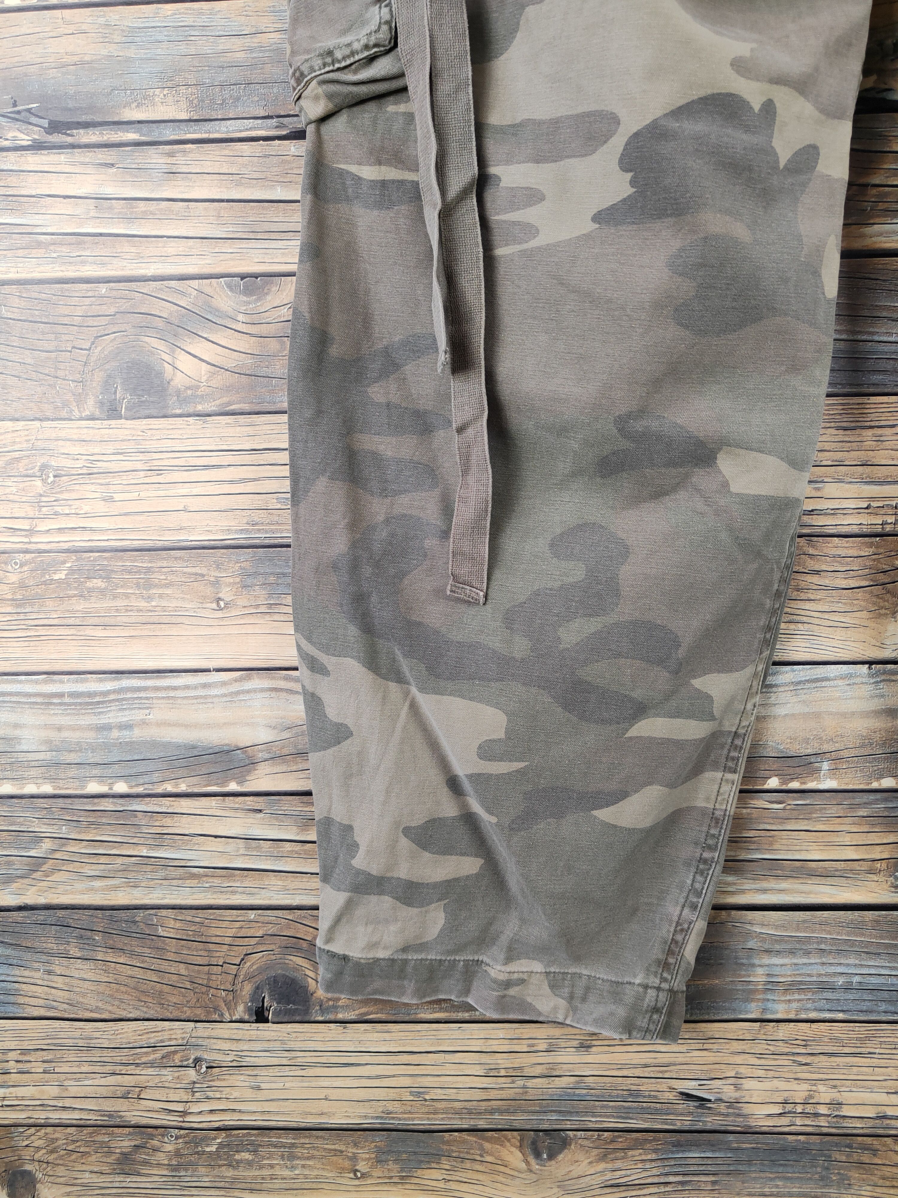 Abercrombie & Fitch DLL Abercrombie Camouflage Multipocket Cargo Pants #182 Size US 32 / EU 48 - 10 Thumbnail