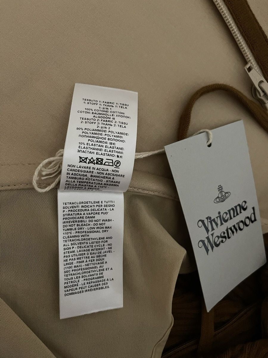 Vivienne Westwood Vivienne Westwood KATE CORSET MIDI DRESS NUTELLA NWT IT 40 Size S / US 4 / IT 40 - 12 Thumbnail