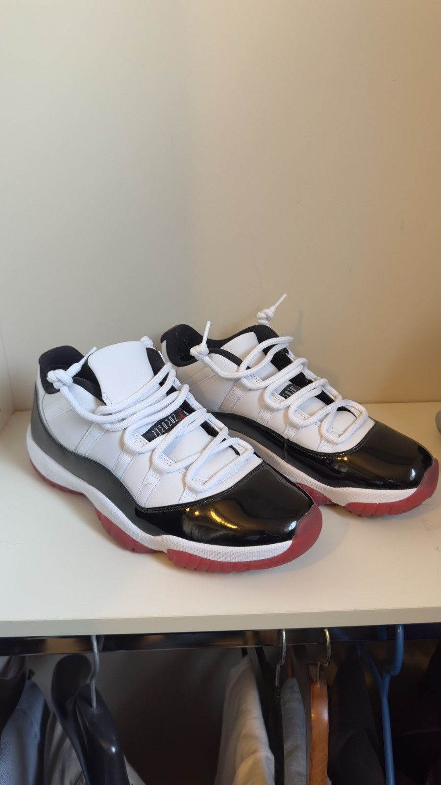 Jordan Brand × Nike Jordan 11 Concord Bred Lows Size US 10 / EU 43 - 2 Thumbnail