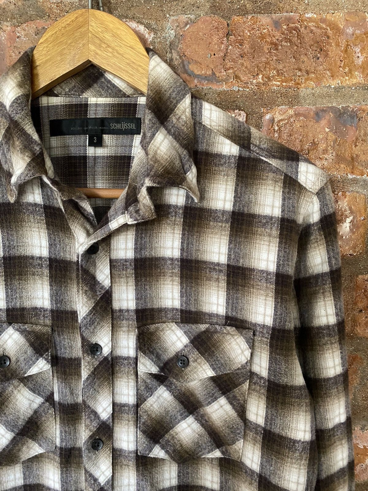 Japanese Brand × Obelisk × Schlussel 🔥Shadow Flannel Size US L / EU 52-54 / 3 - 5 Thumbnail