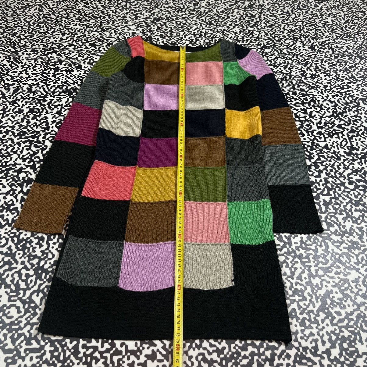 Sonia Rykiel Vintage Y2K Sonia Rykiel Patchwork Japanese Style Mini Dress Size M / US 6-8 / IT 42-44 - 16 Thumbnail