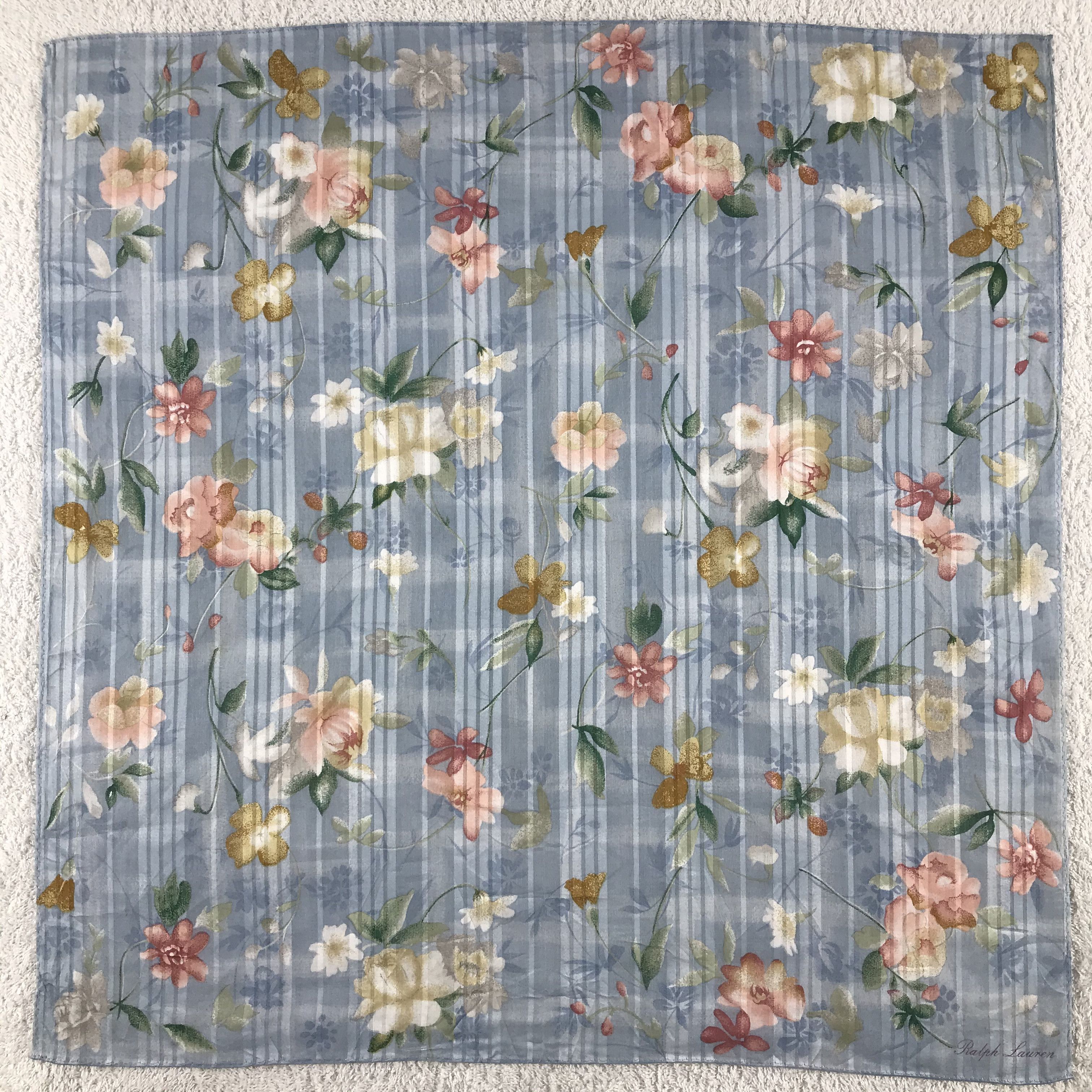 Ralph Lauren × Vintage Ralph Lauren Bandana / Handkerchief / Neckerchief - S139 Size ONE SIZE - 1 Thumbnail