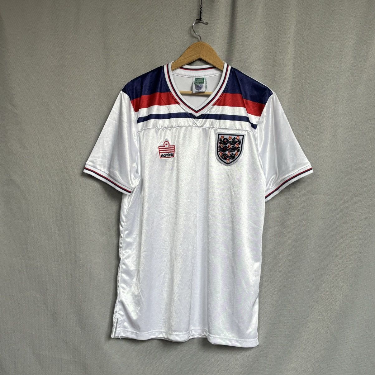 Vintage ScoreDraw England vintage jersey football xl white Size US XL / EU 56 / 4 - 2 Thumbnail