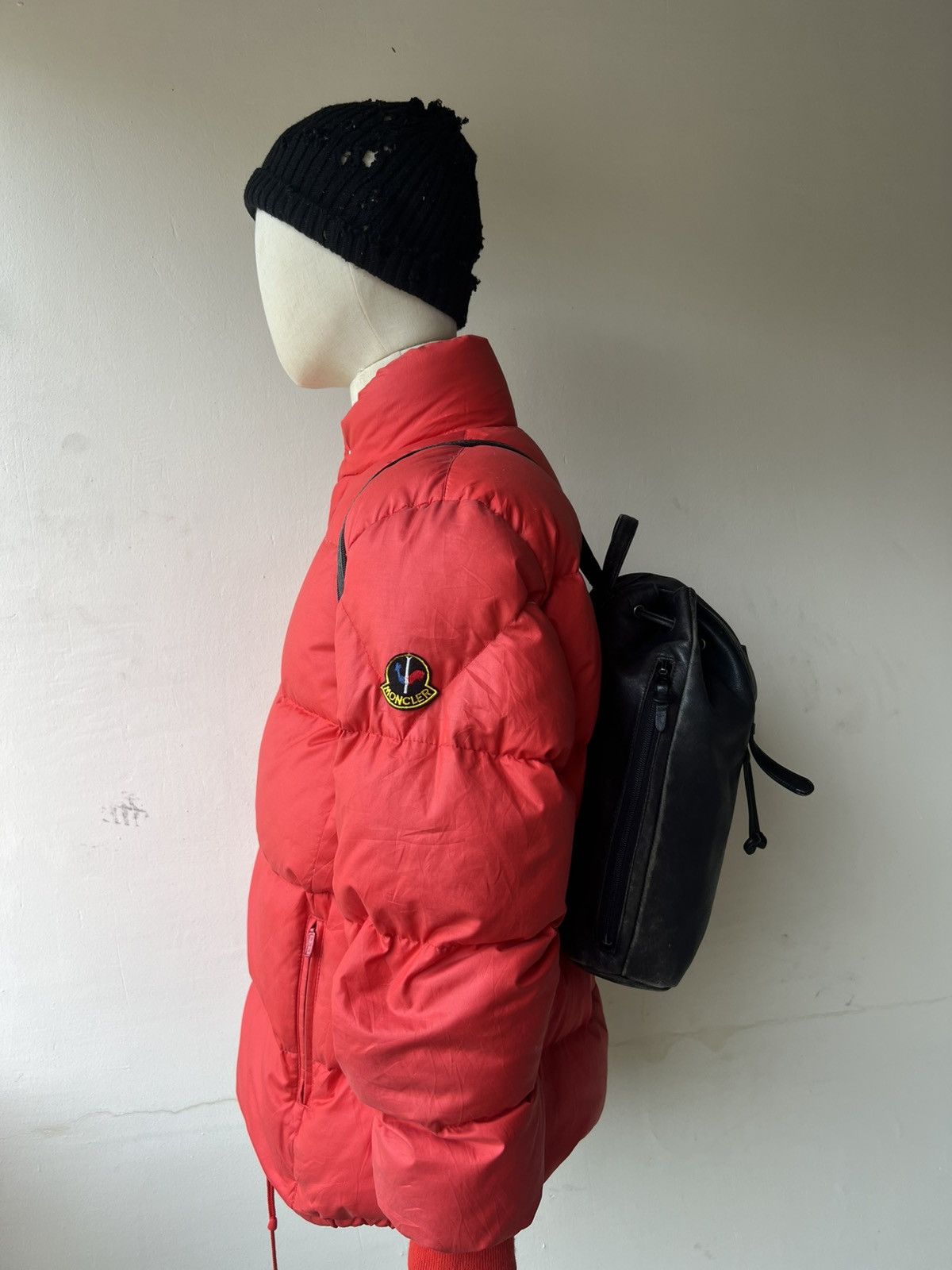 Leather Spiaggia Japan Faded Patina Leather Backpack Rucksack Bag Size ONE SIZE - 2 Thumbnail