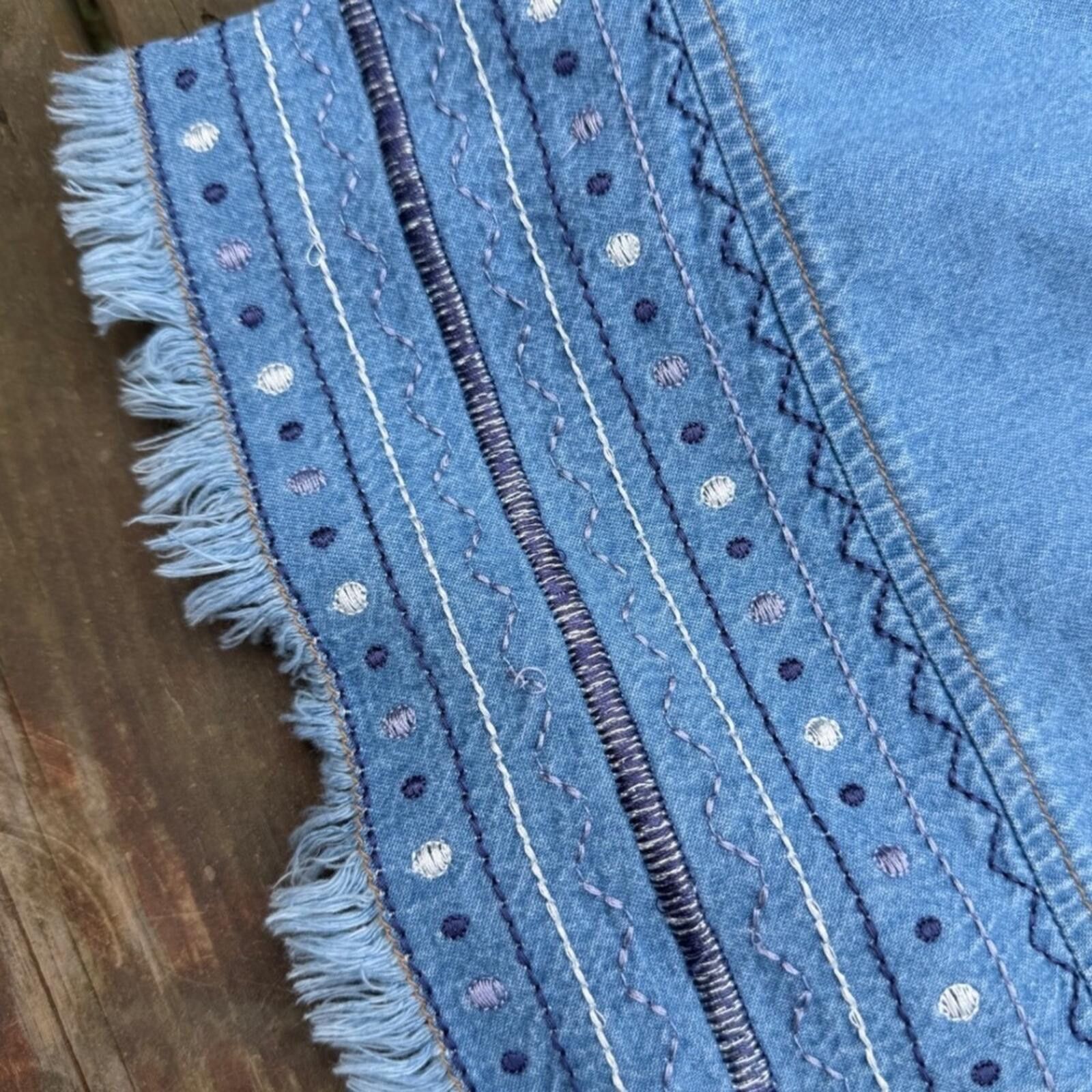 Other Allison Daley Denim Button Down Shirt Size XL / US 12-14 / IT 48-50 - 3 Thumbnail